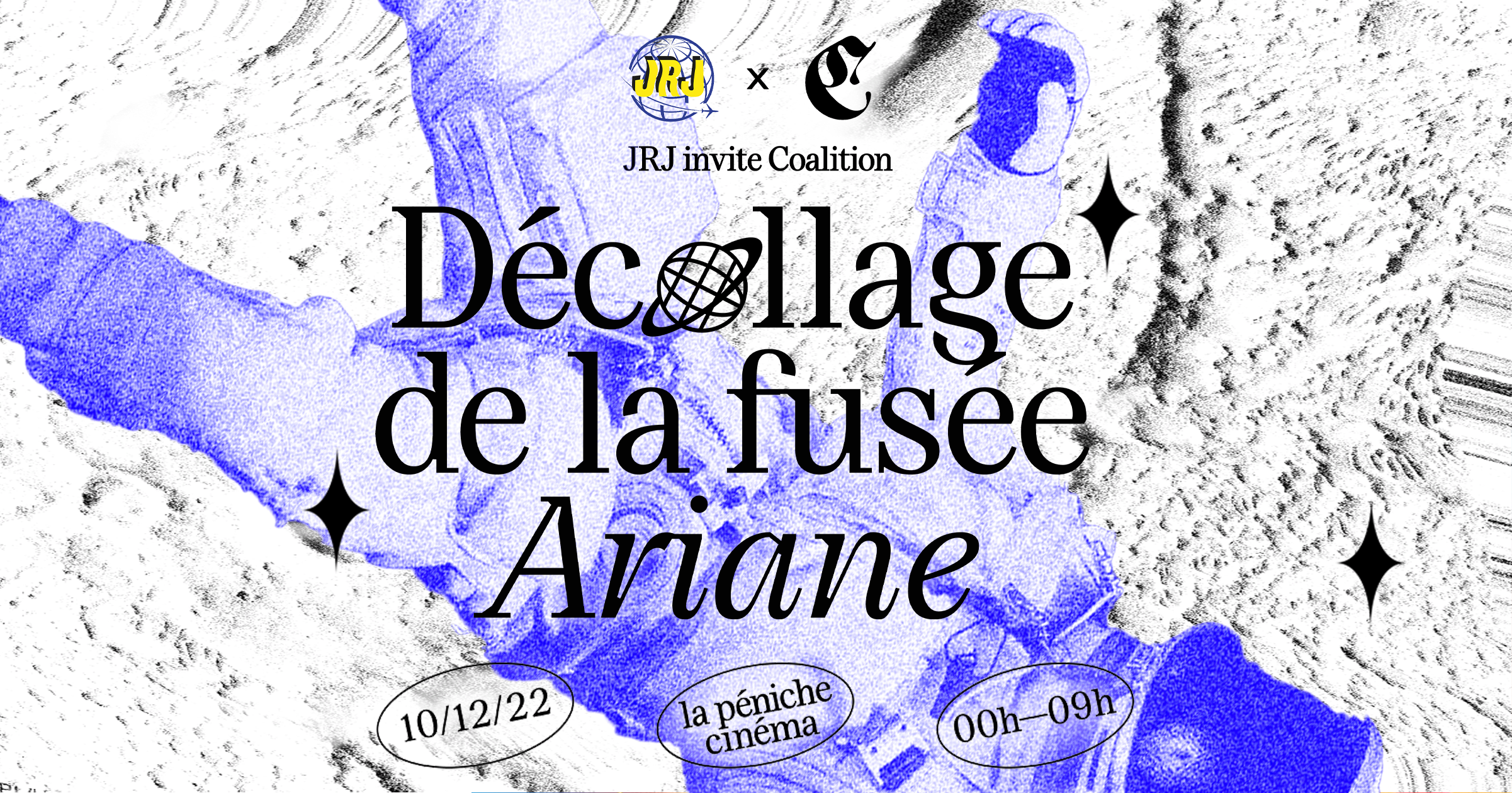 Jrj Invite Coalition : Décollage De La Fusée Ariane Cover
