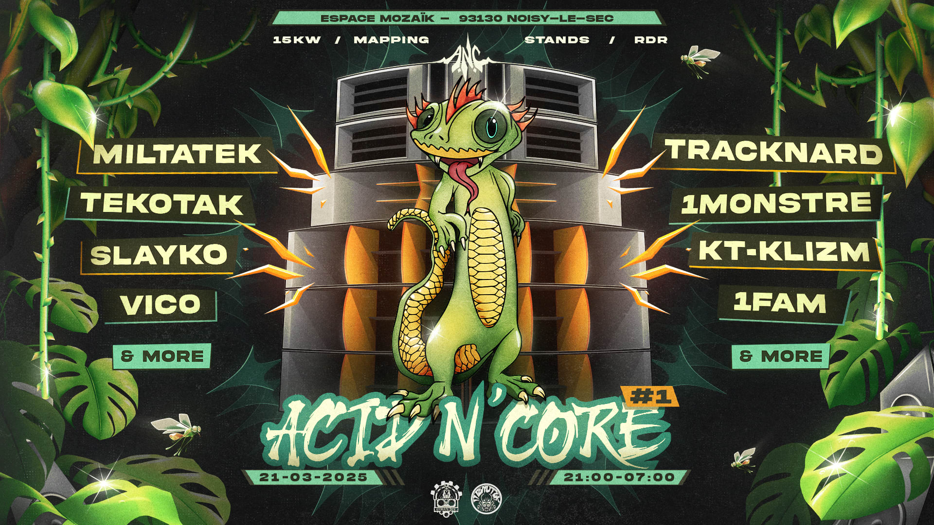 Acid N Core #1 Cover