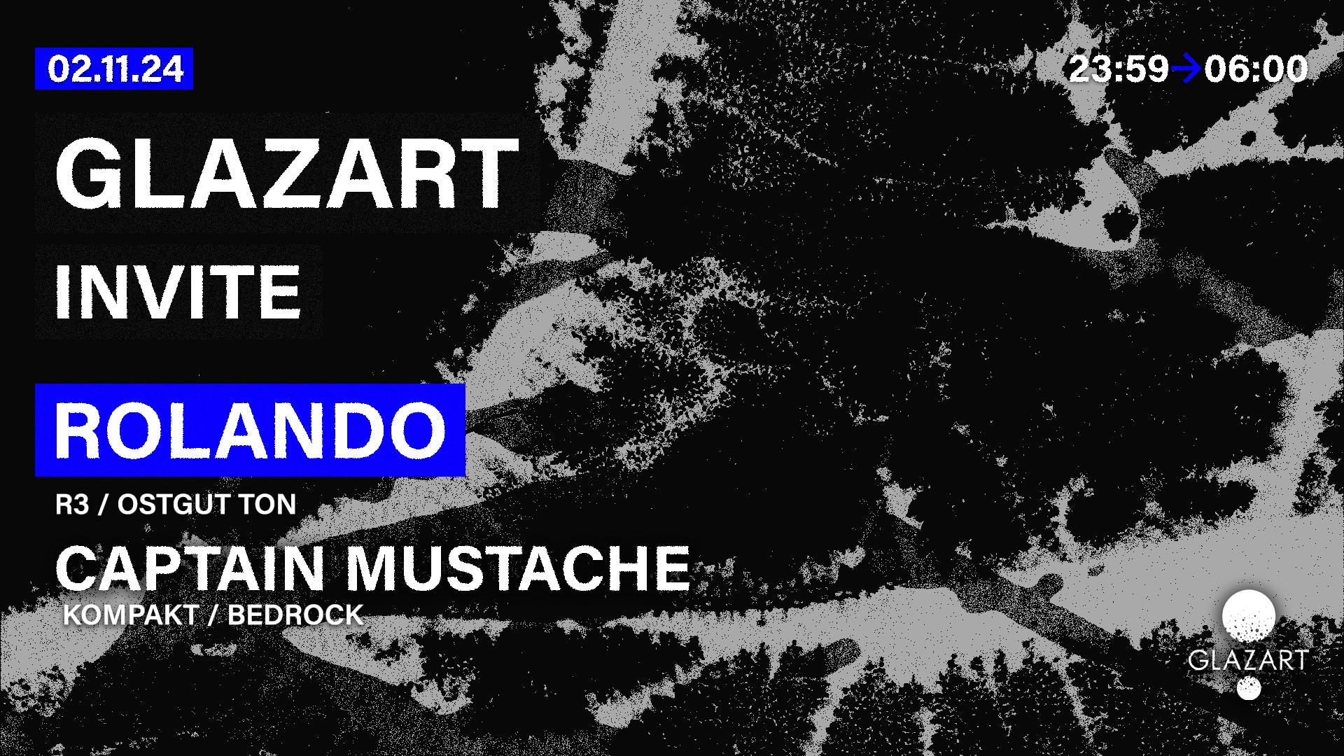 Glazart Presents : Rolando & Captain Mustache Cover