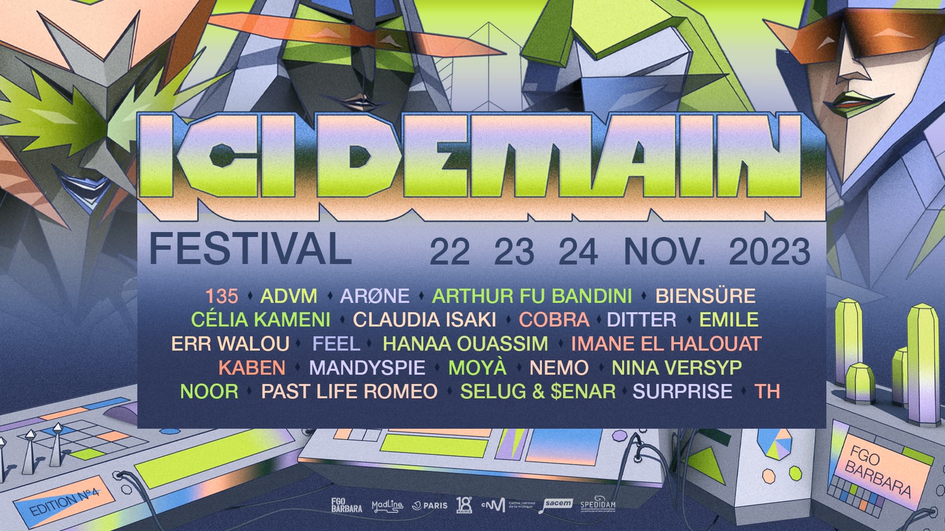 Ici Demain Festival #4 Cover