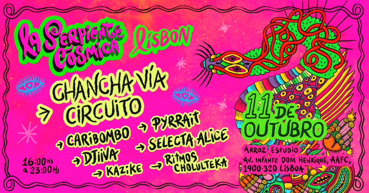 La Serpiente Cósmica - Chancha Via Circuito Cover