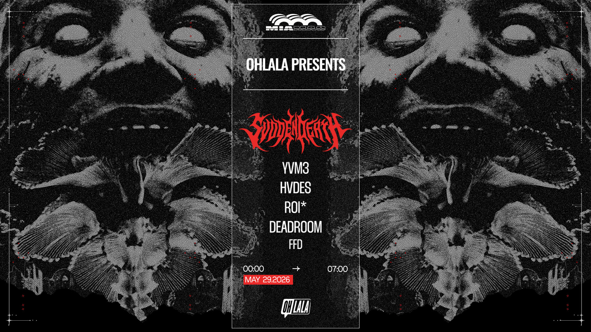 Ohlala Presents Svdden Death + Guests Cover