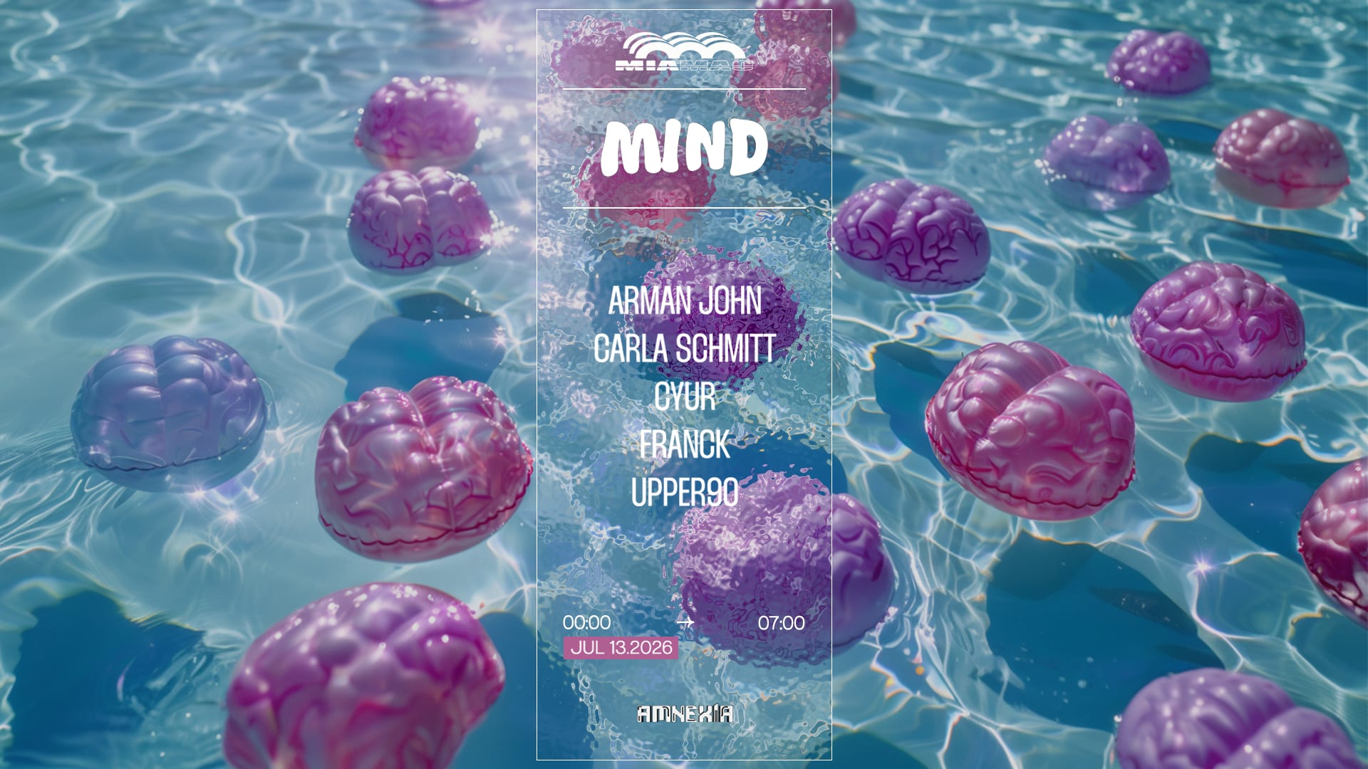 Mind : Franck, Upper90, Arman John, Carla Schmitt & More Cover