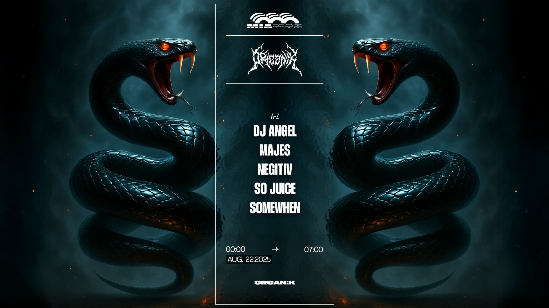 Organïk : Somewhen, Negitiv, So Juice, Majes, Dj Angel Cover