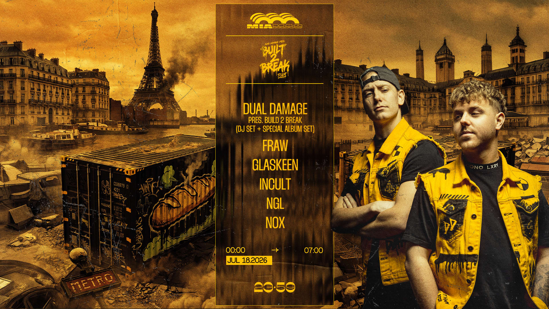 23:59 X Built 2 Break : Dual Damage, Fraw, Incult & More Cover