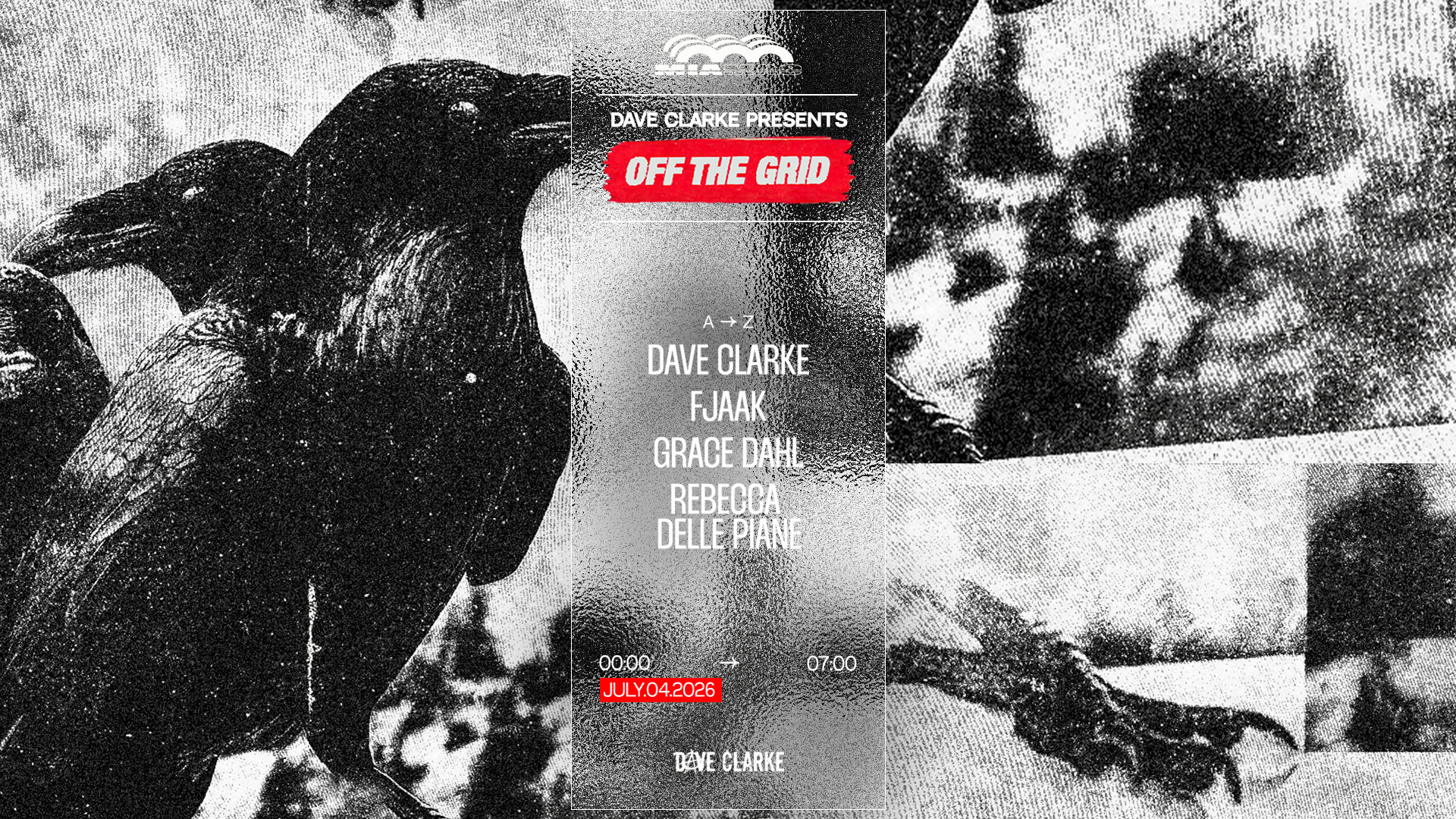 Off The Grid : Fjaak, Dave Clarke, Grace Dahl & More Cover