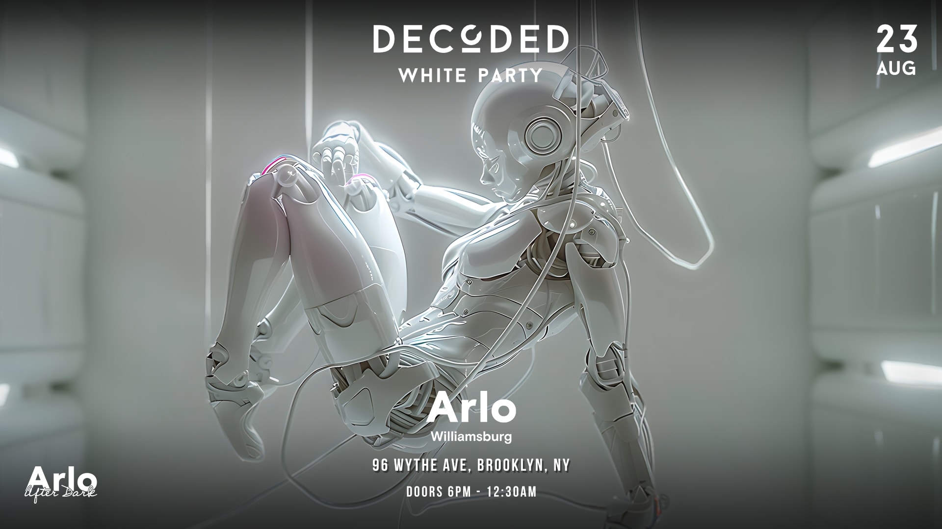 Decoded White Party @ Arlo Williamsburg Cover