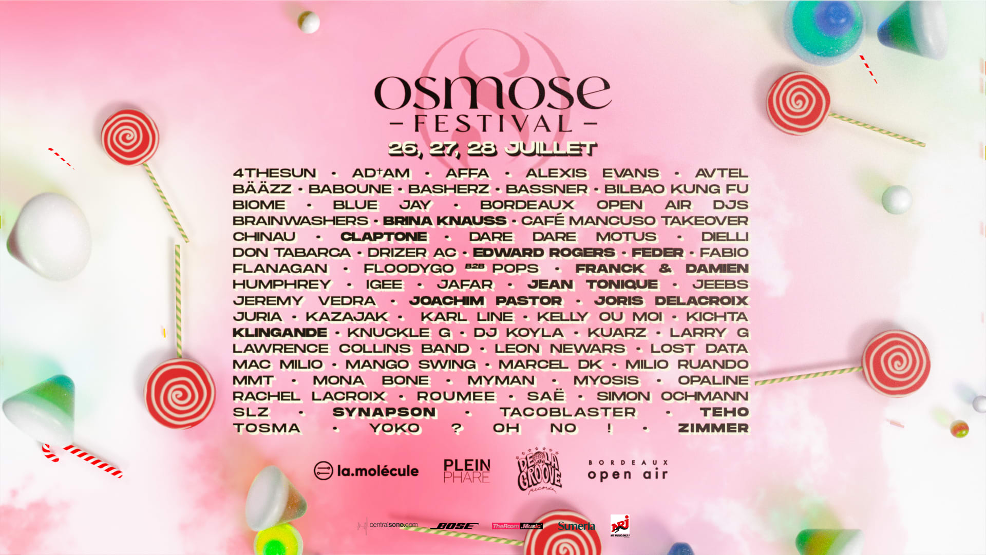 Osmose Festival 2024 Cover