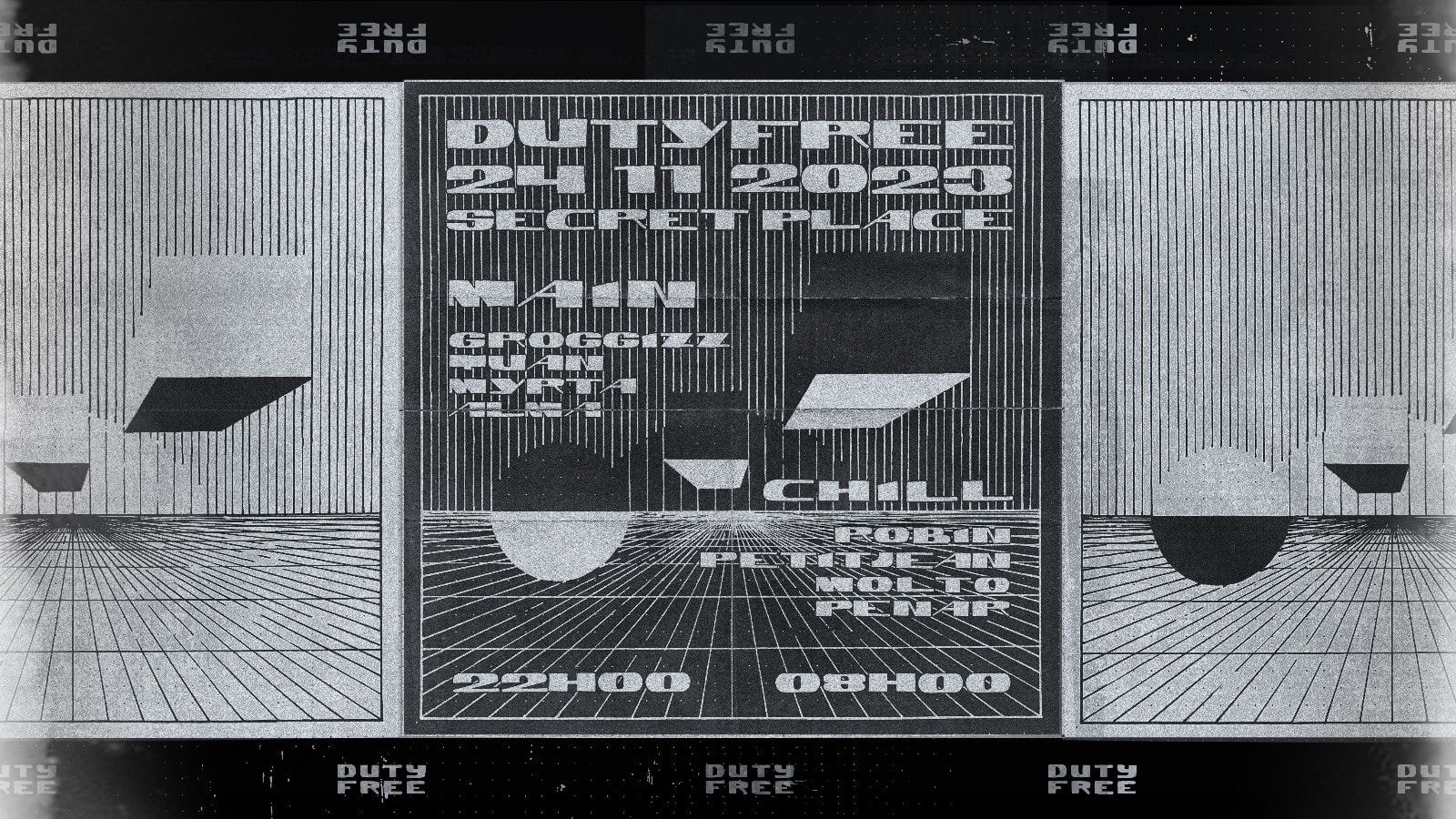 Duty Free W/ Myrta, Molto, Robin Petitjean & Tuan Cover