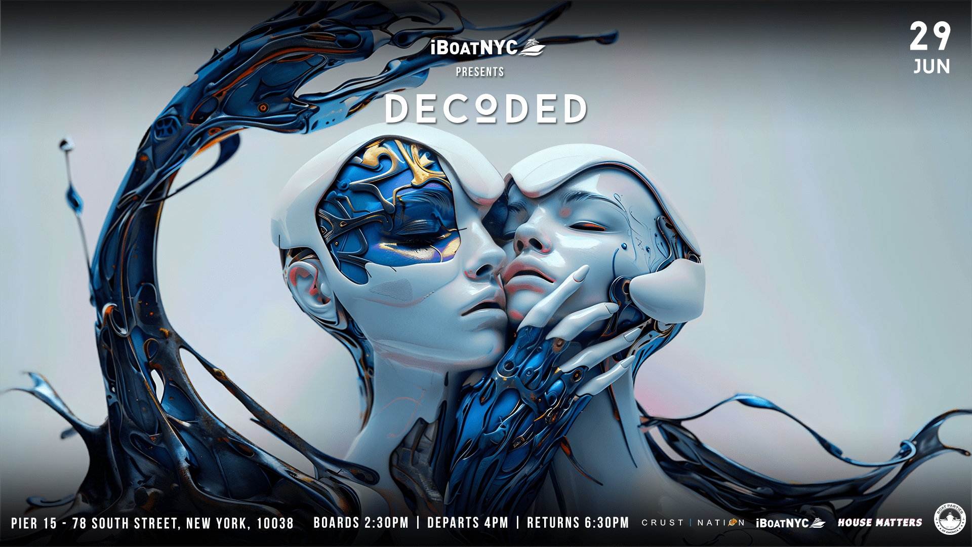 Decoded Yacht Pier 15 Cover