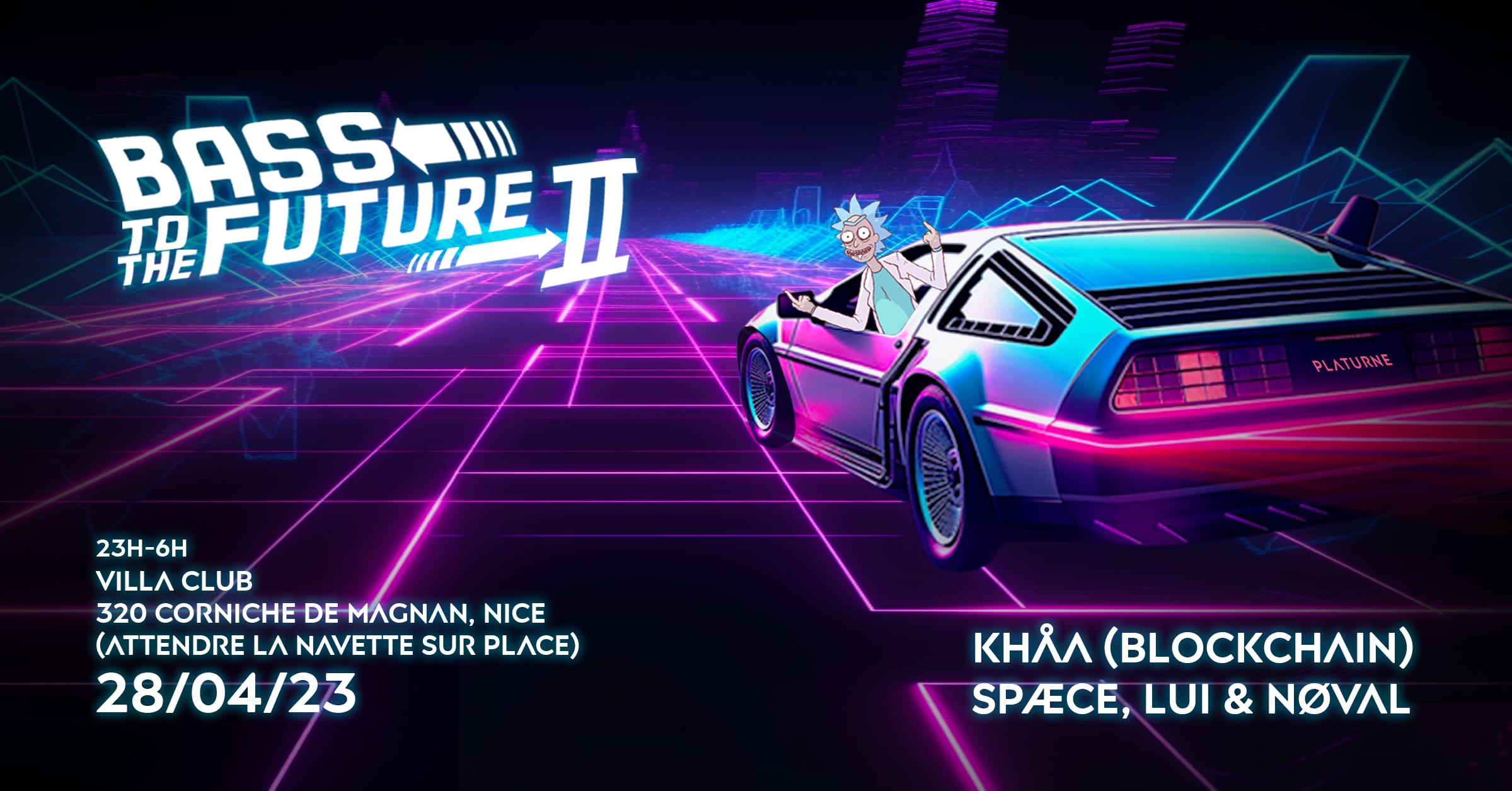 Platurne : Bass To The Future II Cover
