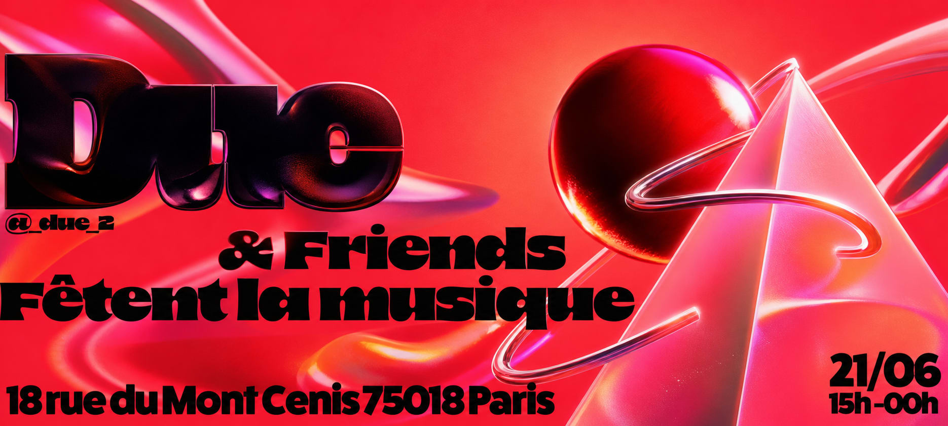 Due & Friends Fêtent La Musique Cover