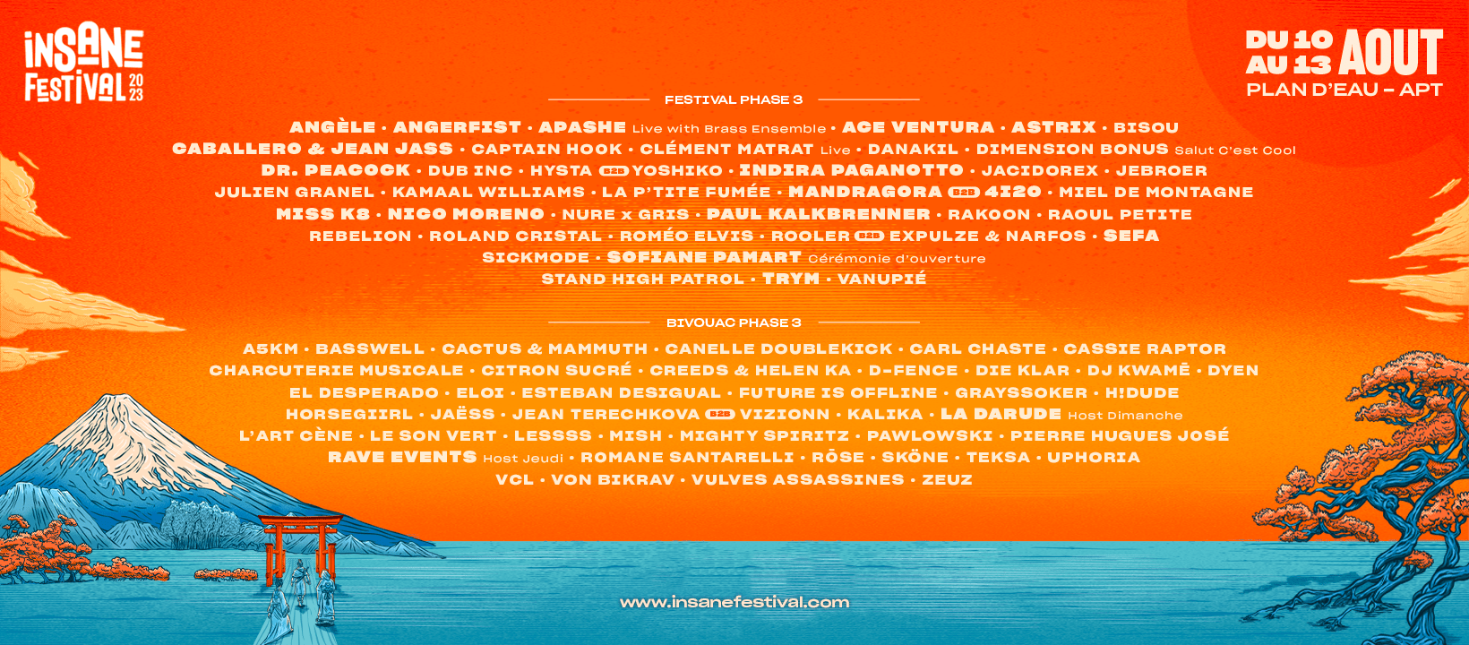Insane Festival 2023 Cover