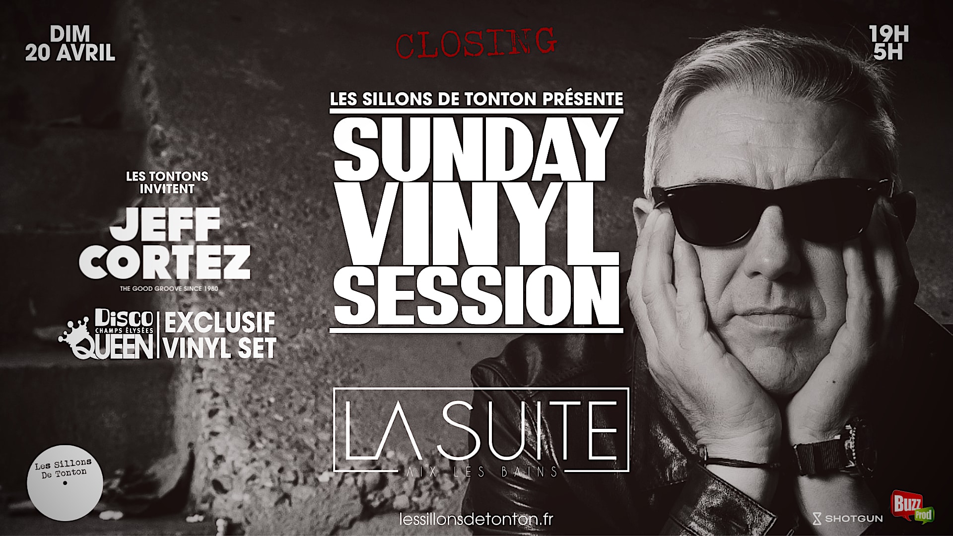 Sunday Vinyl Session - Closing Jeff Cortez Cover