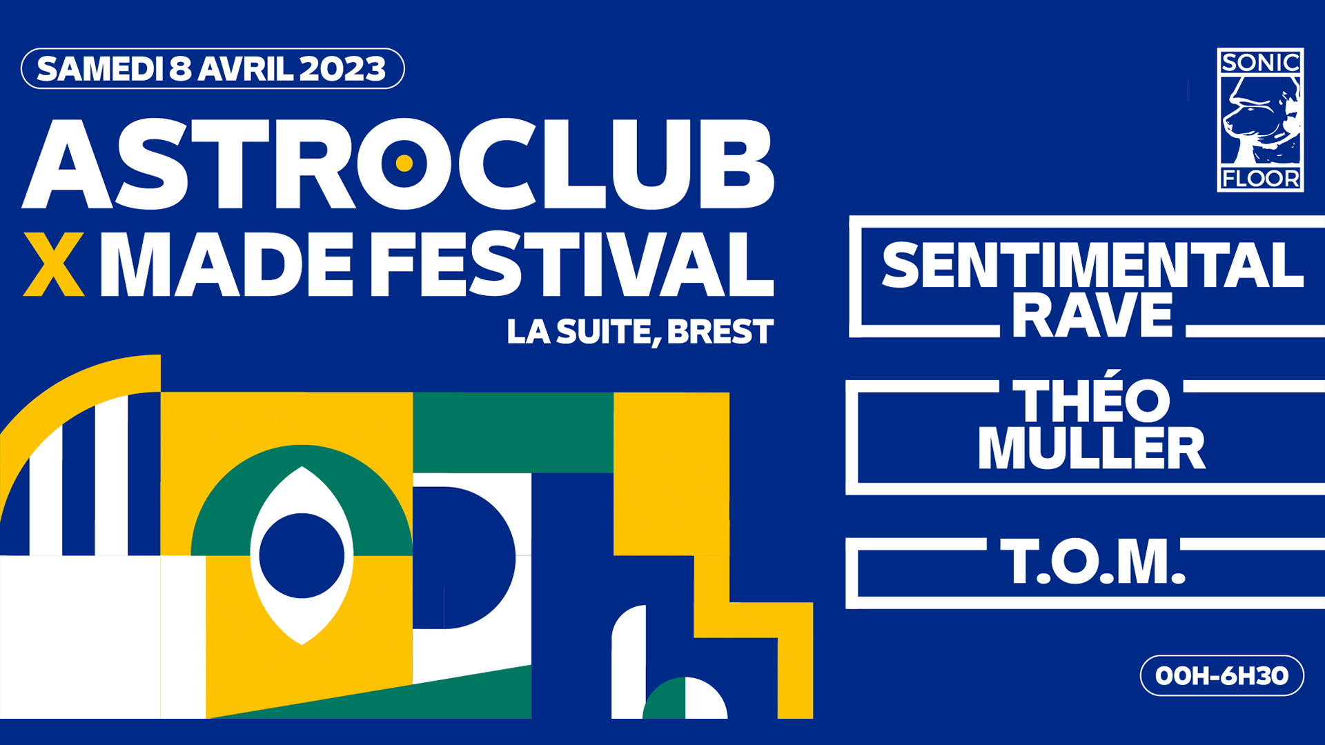 Astroclub X Made : Sentimental Rave • Théo Muller • T.O.M. Cover