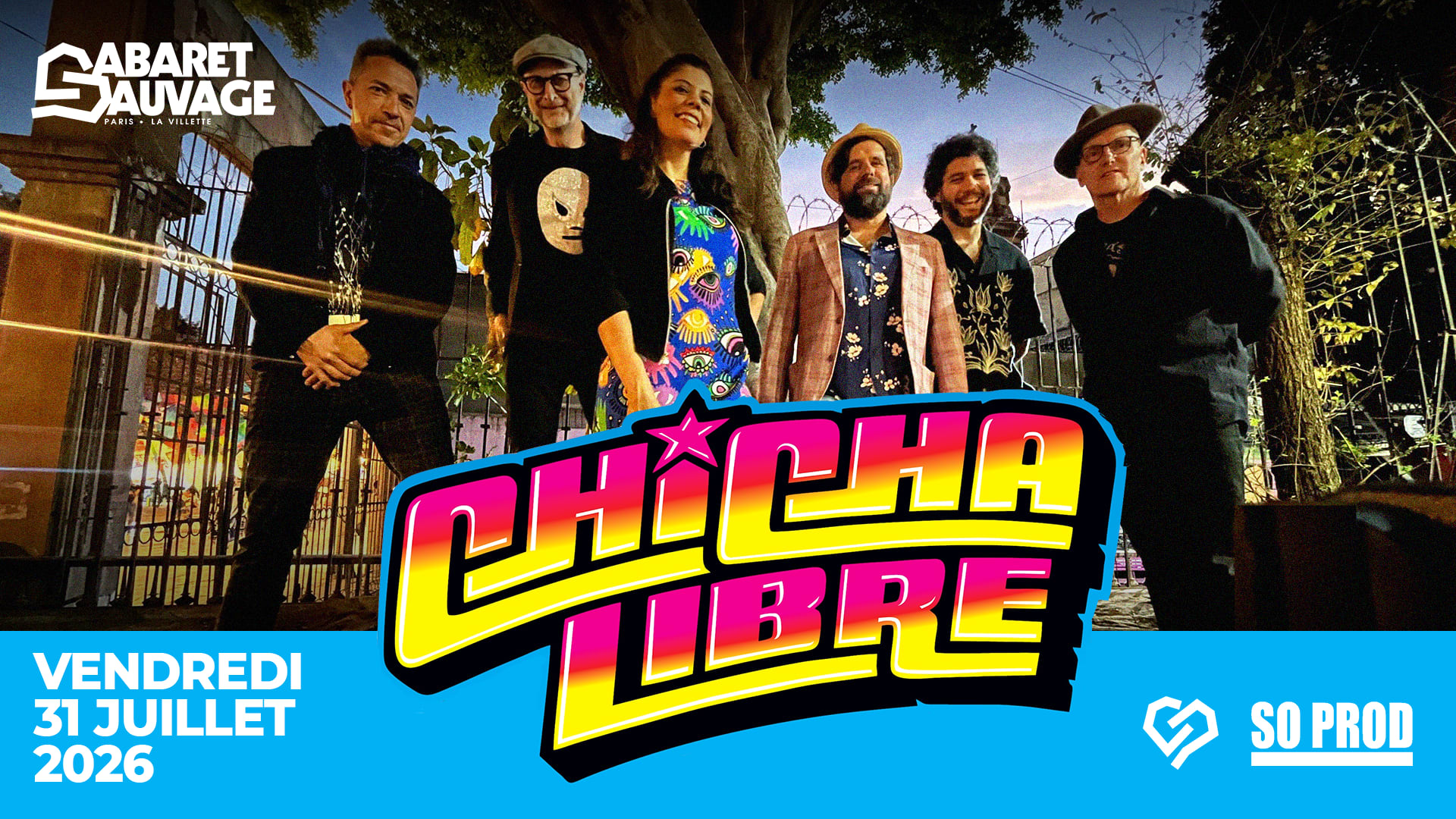 Chicha Libre En Concert • 31.07.2026 • ¡Viva Perú! Cover