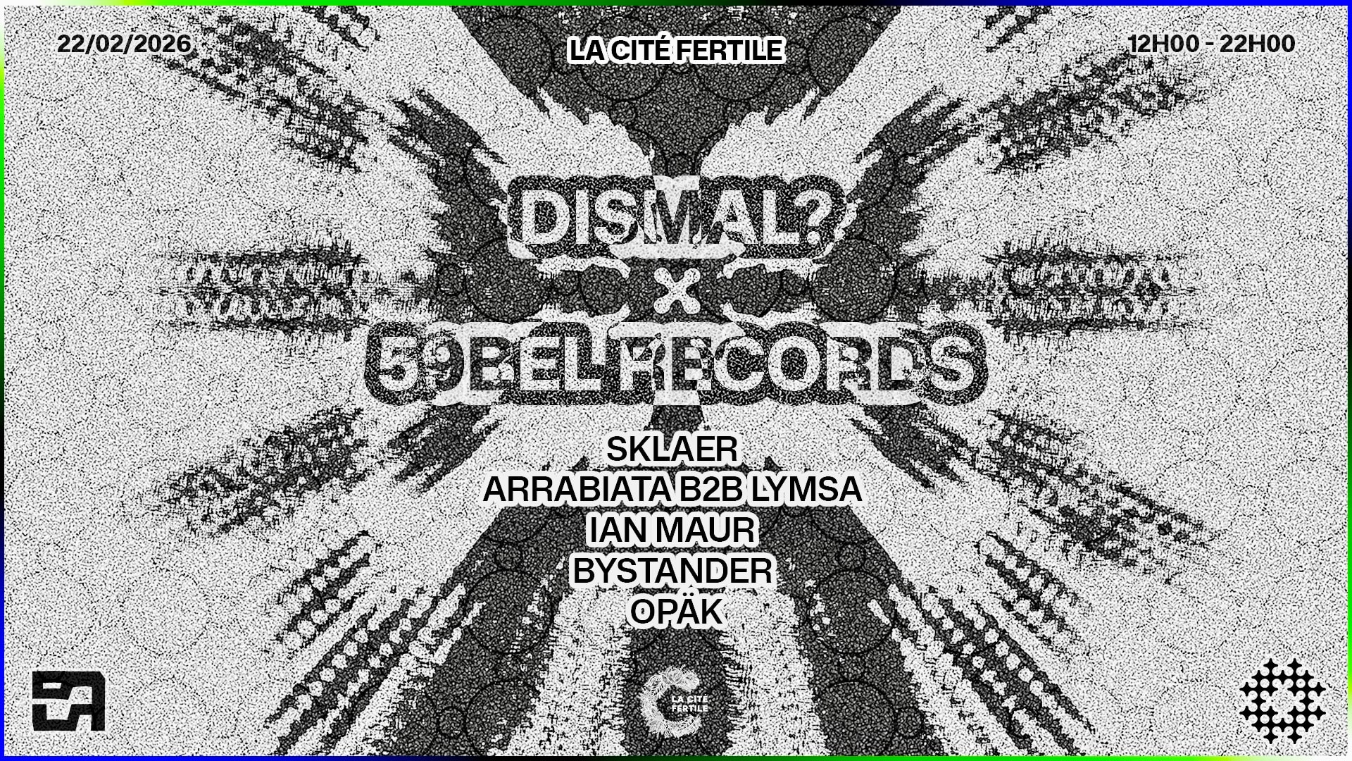 59bel Records X Dismal? : Sunday Warehouse Cover