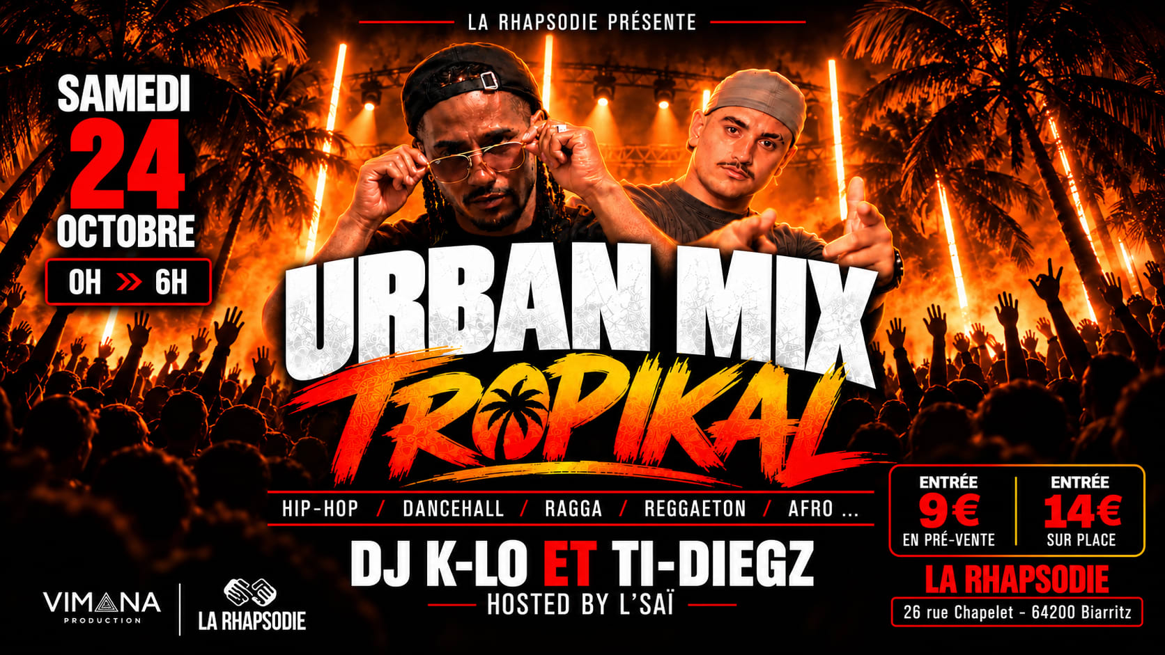 Urban MIX Tropikal : Ti Diegz X K-Lo Cover