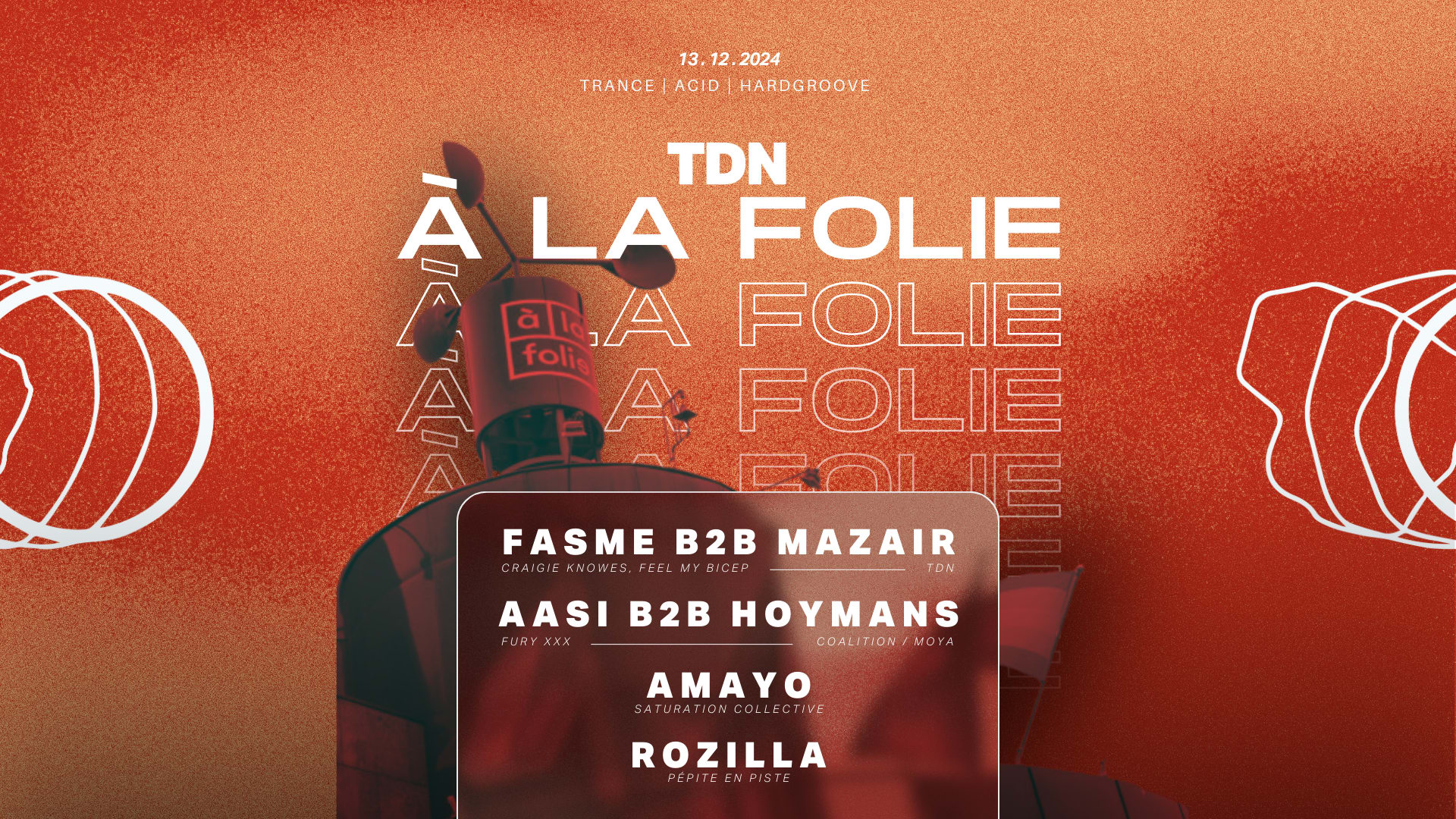 Tdn À La Folie Cover