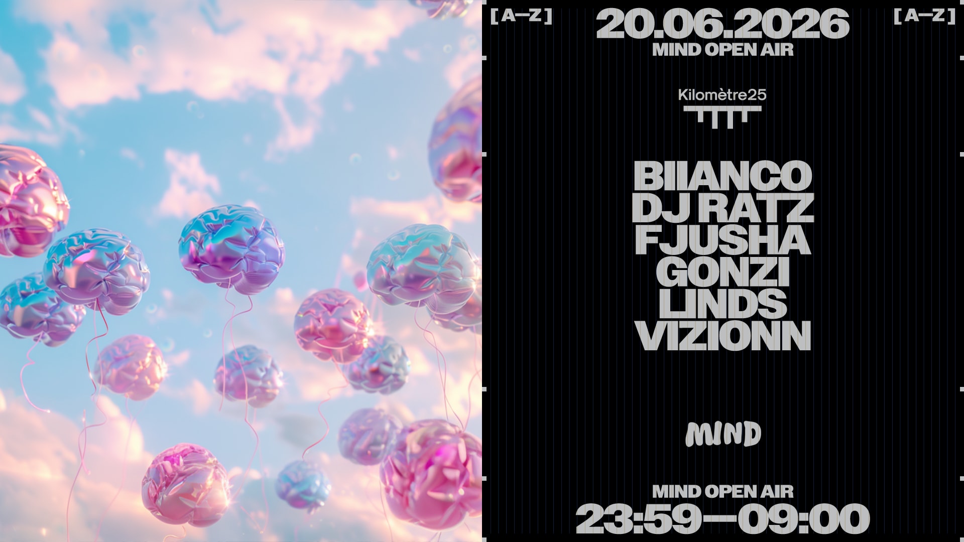 Mind : Vizionn, Biianco, Gonzi, Linds, Predacid, Dj Ratz Cover