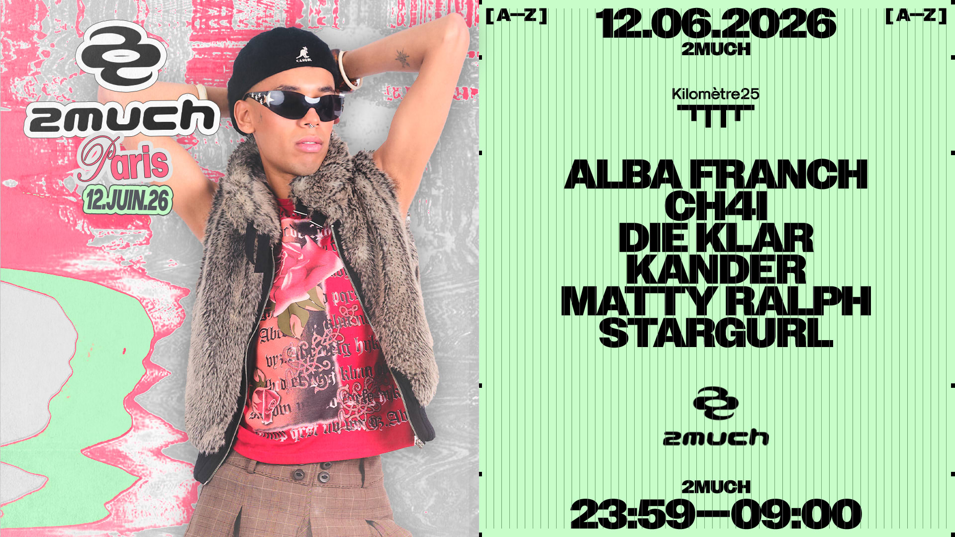 2much : Alba Franch, Matty Ralph, Kander, Die Klar, Stargurl Cover