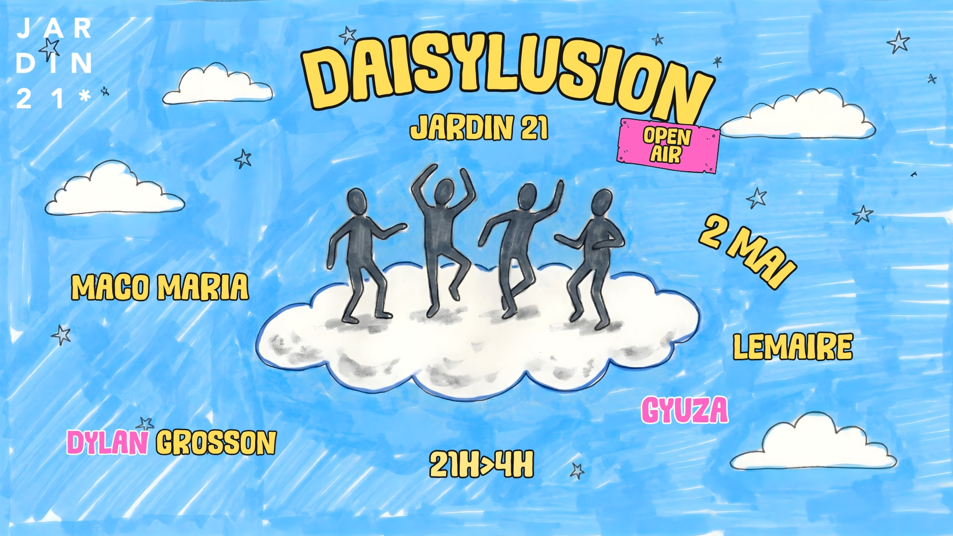 Daisylusion X Jardin21 ~ Open Air Cover