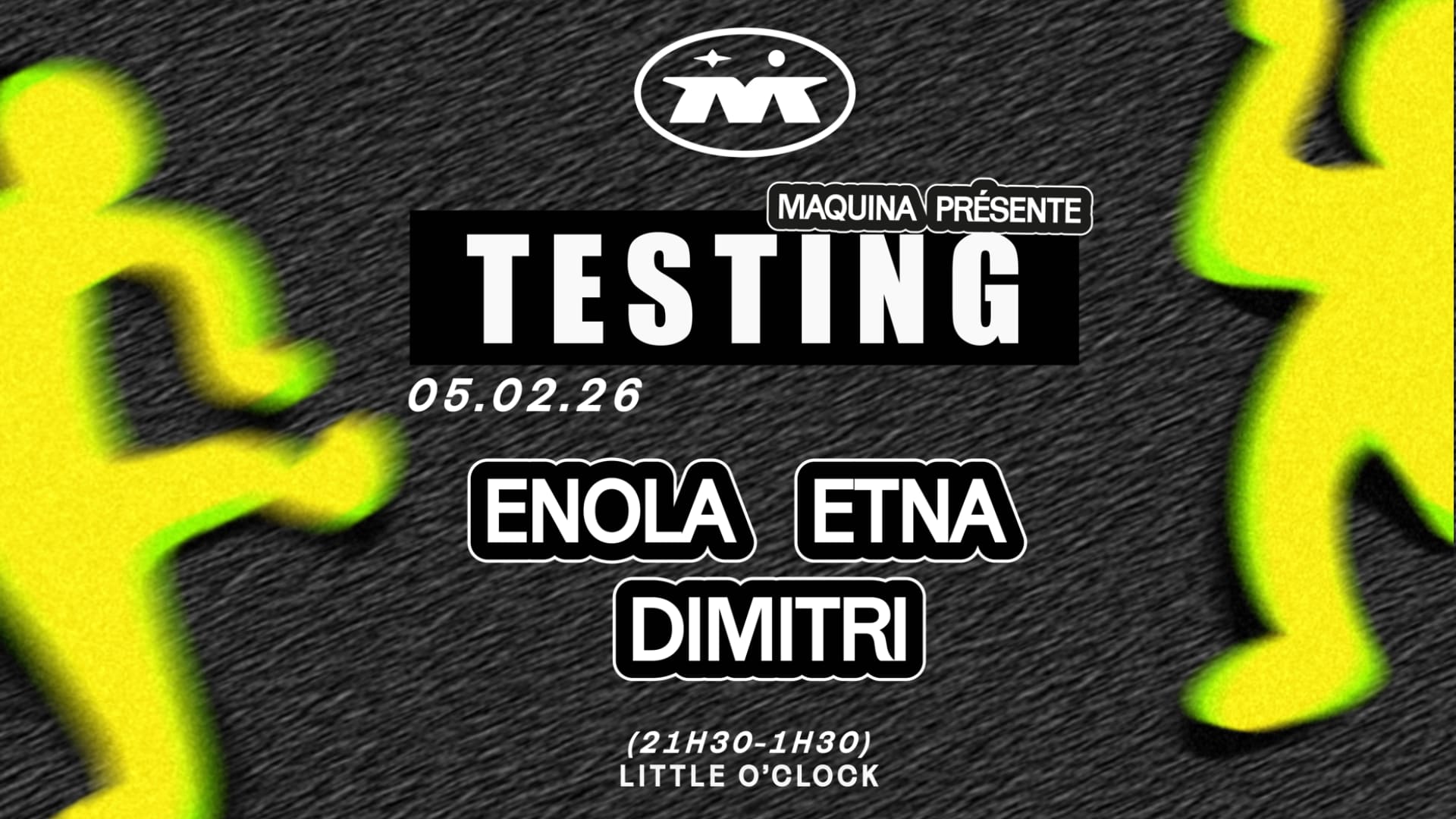 Testing : Enola, Etna, Dimitri Cover