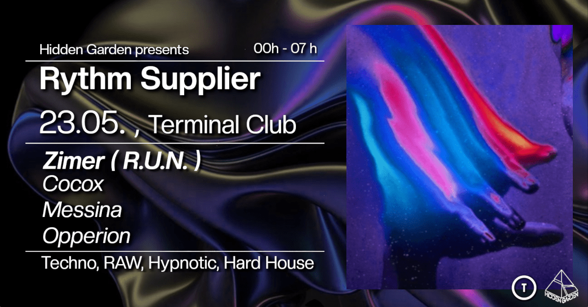 Rythm Supplier // Techno - Raw - Hypnotic @ Terminal Club Cover