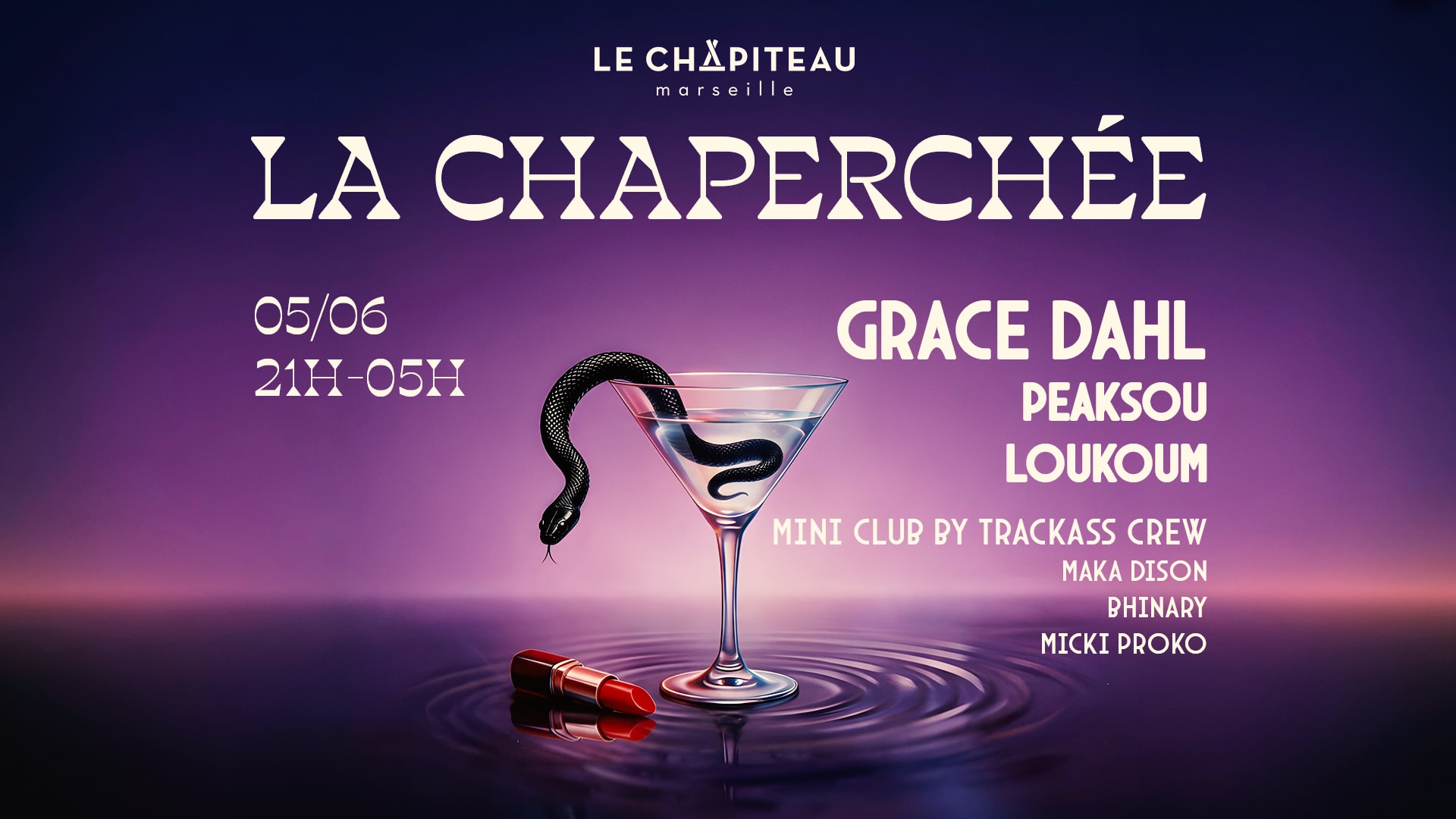 La Chaperchée / Grace Dahl, Peaksou, Loukoum & More... Cover