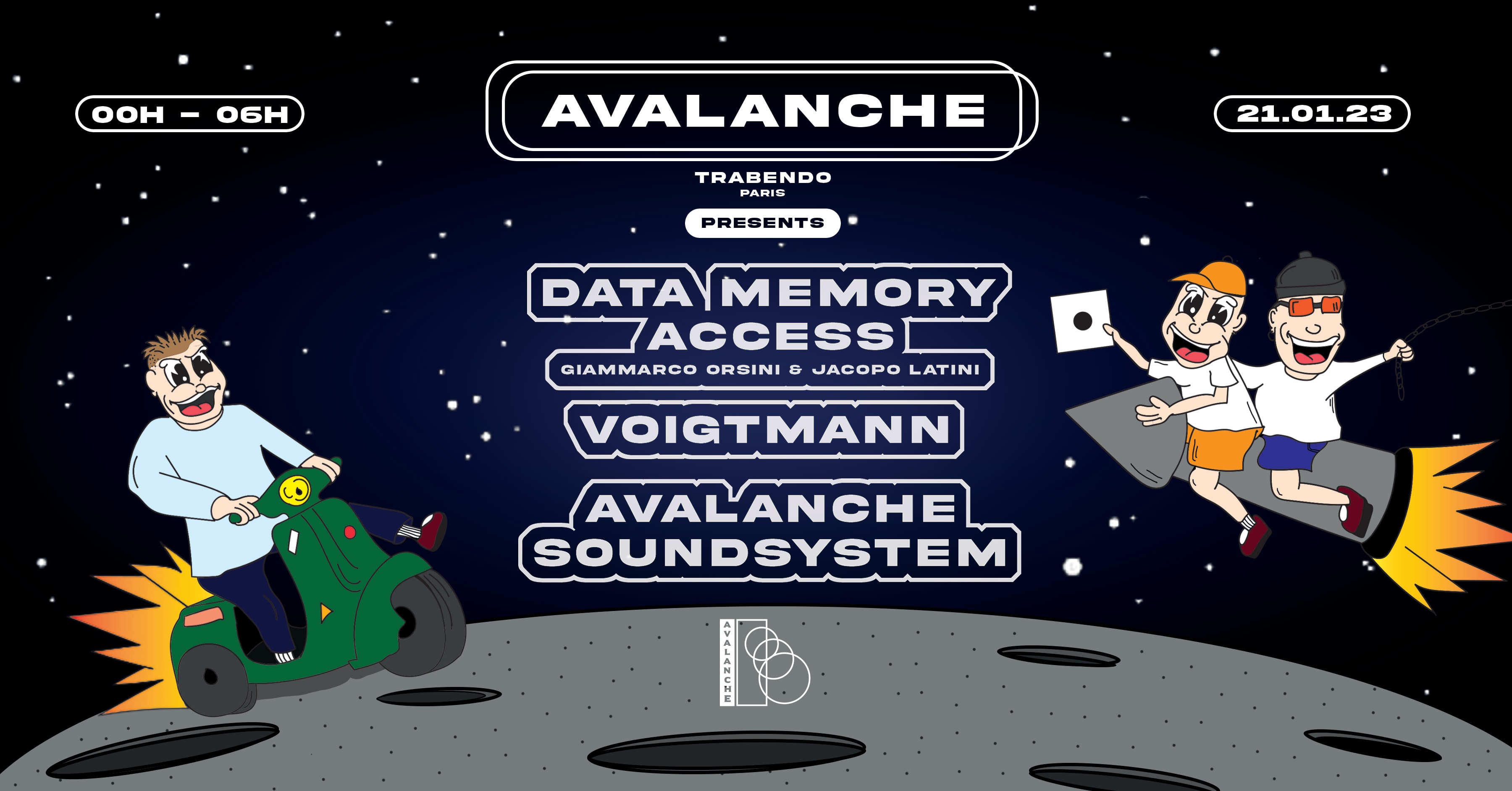 Avalanche W/ Voigtman+Jacopo Latini & Giammarco Orsini (Dma) Cover