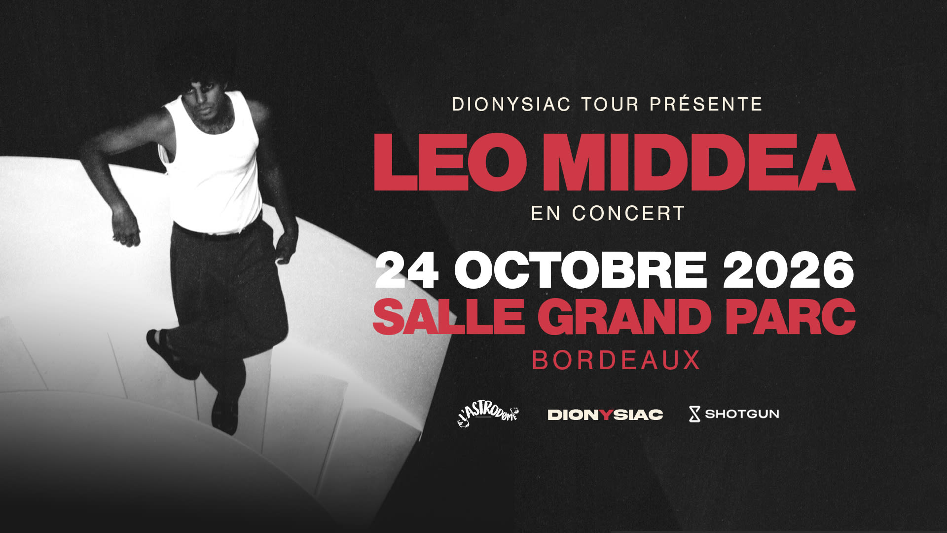 Leo Middea - Salle Grand Parc, Bordeaux Cover