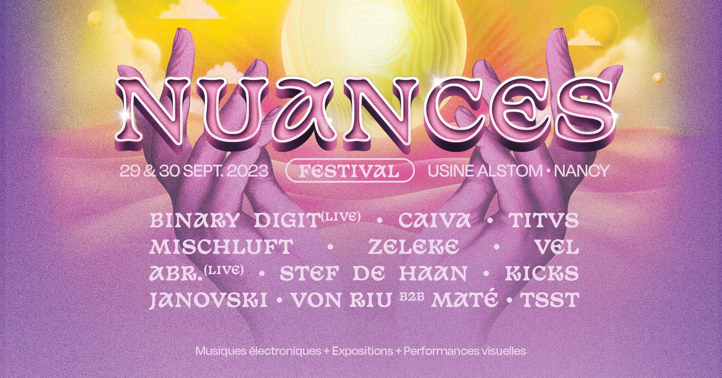 Nuances Festival 2023 Cover