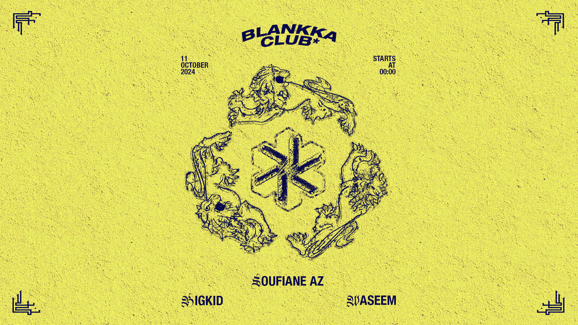 Blankka Club* 003 : Soufiane Az*Bigkid*Waseem Cover