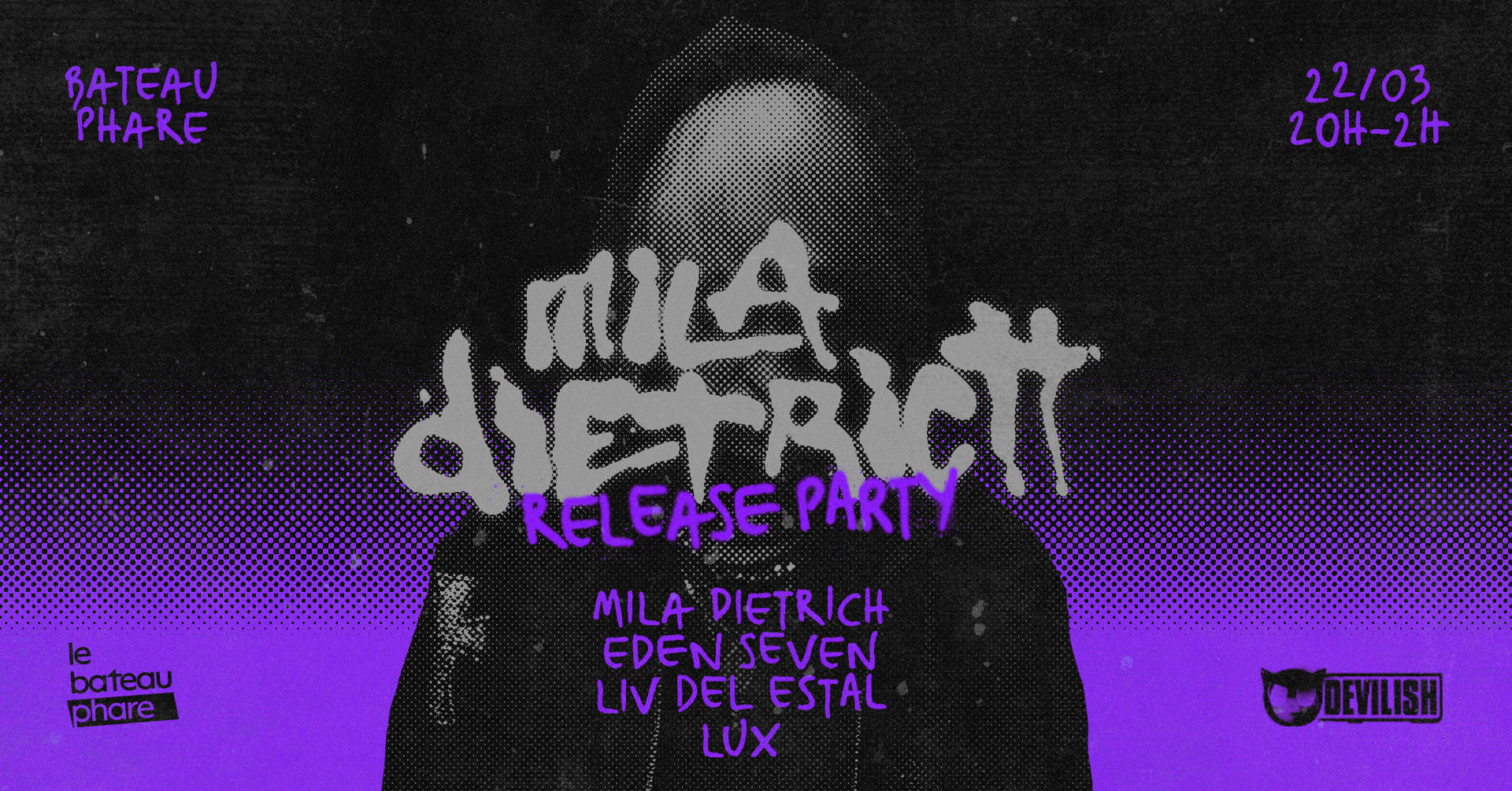 Mila Dietrich : Release Party Cover