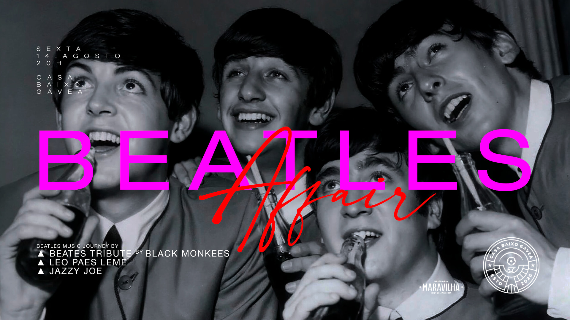 12/09 | Beatles Affair | Casa Baixo Gávea Cover