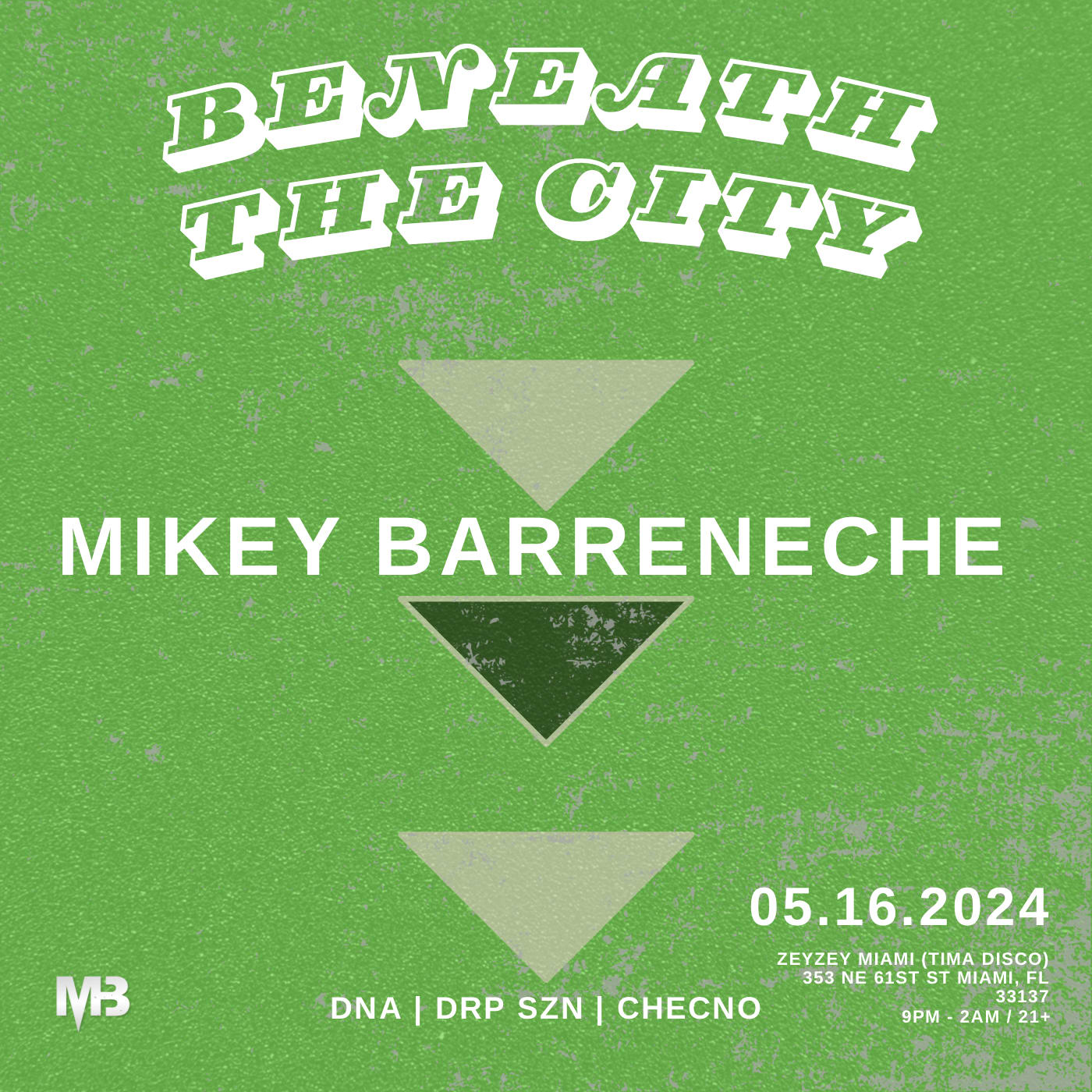 Beneath The City By Mikey Barreneche Cover