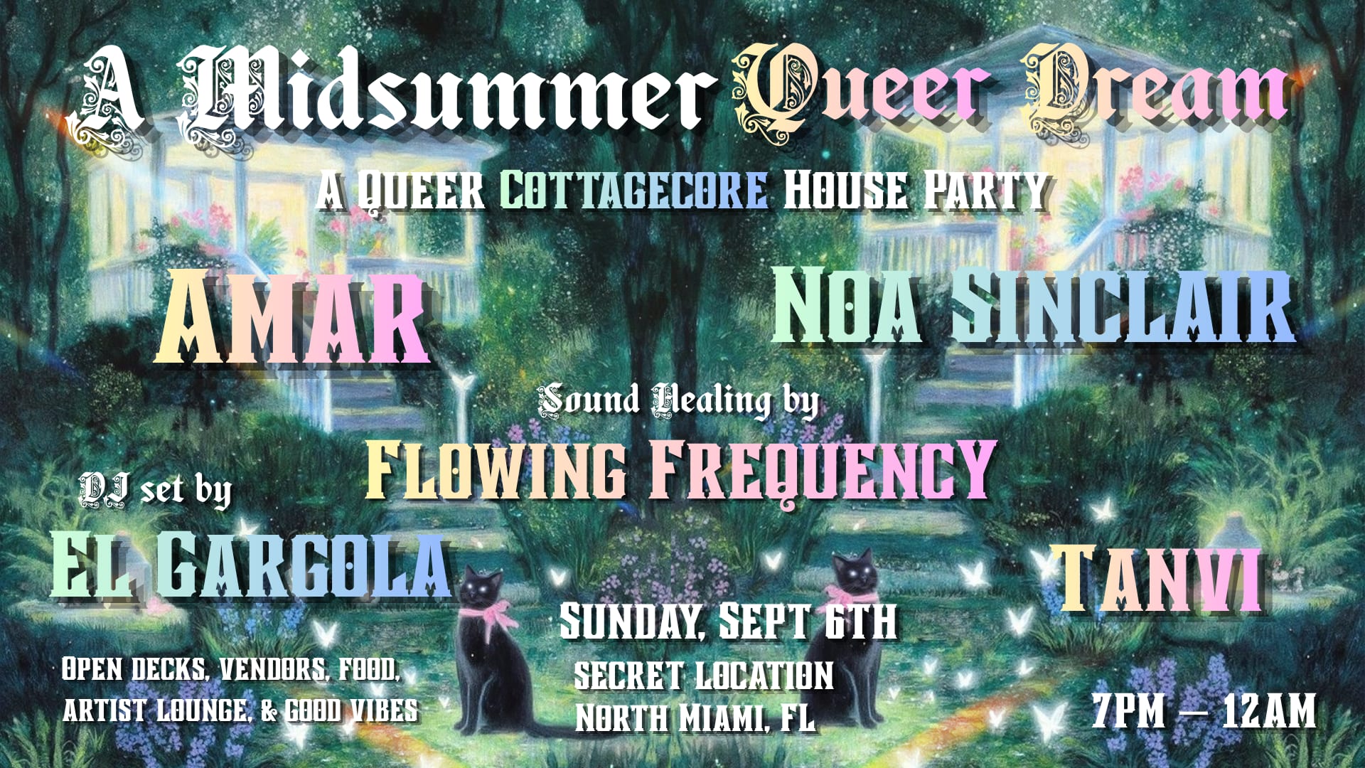 A Midsummer Queer Dream: A Cottagecore House Party Cover