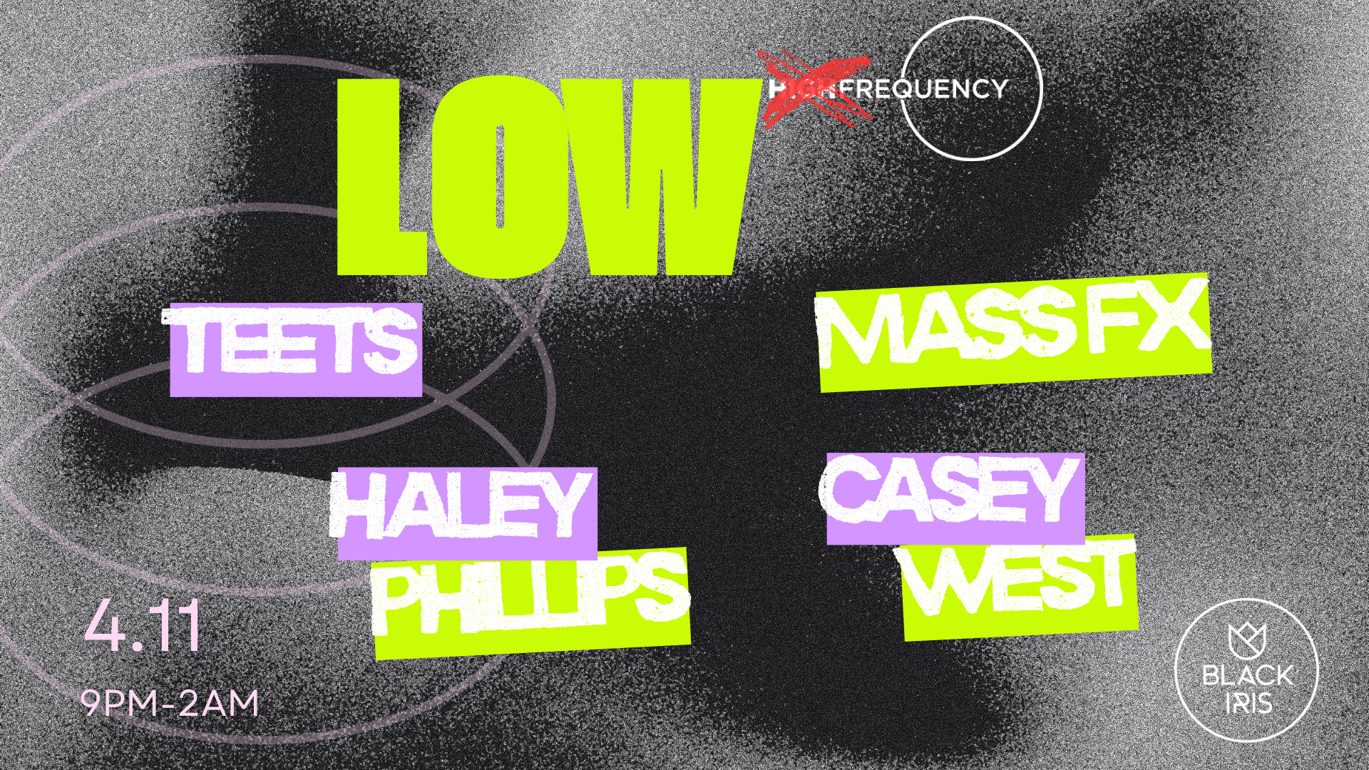 Low Frequency At Black Iris Cover