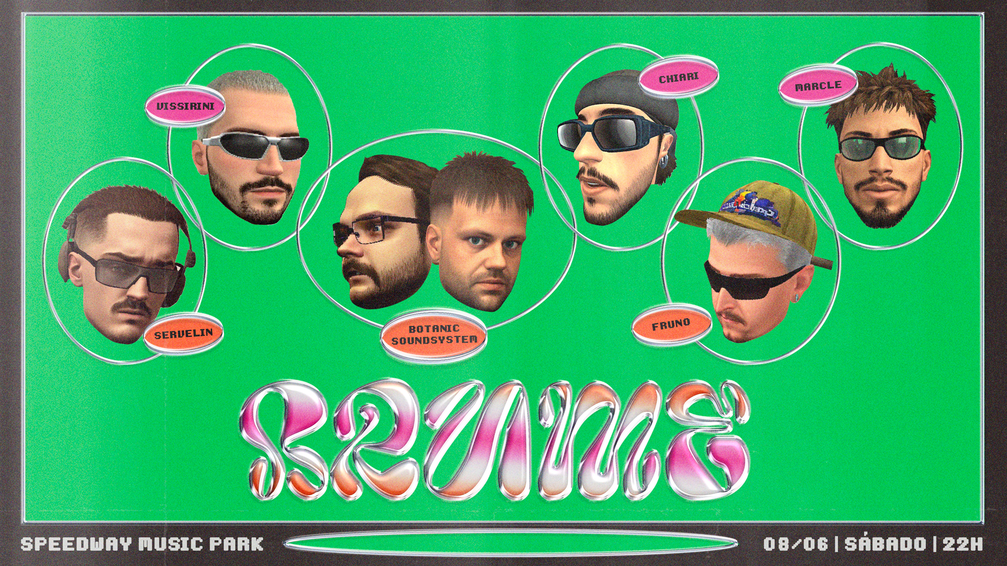 Brume Com Botanic Soundsystem No Music Park Cover