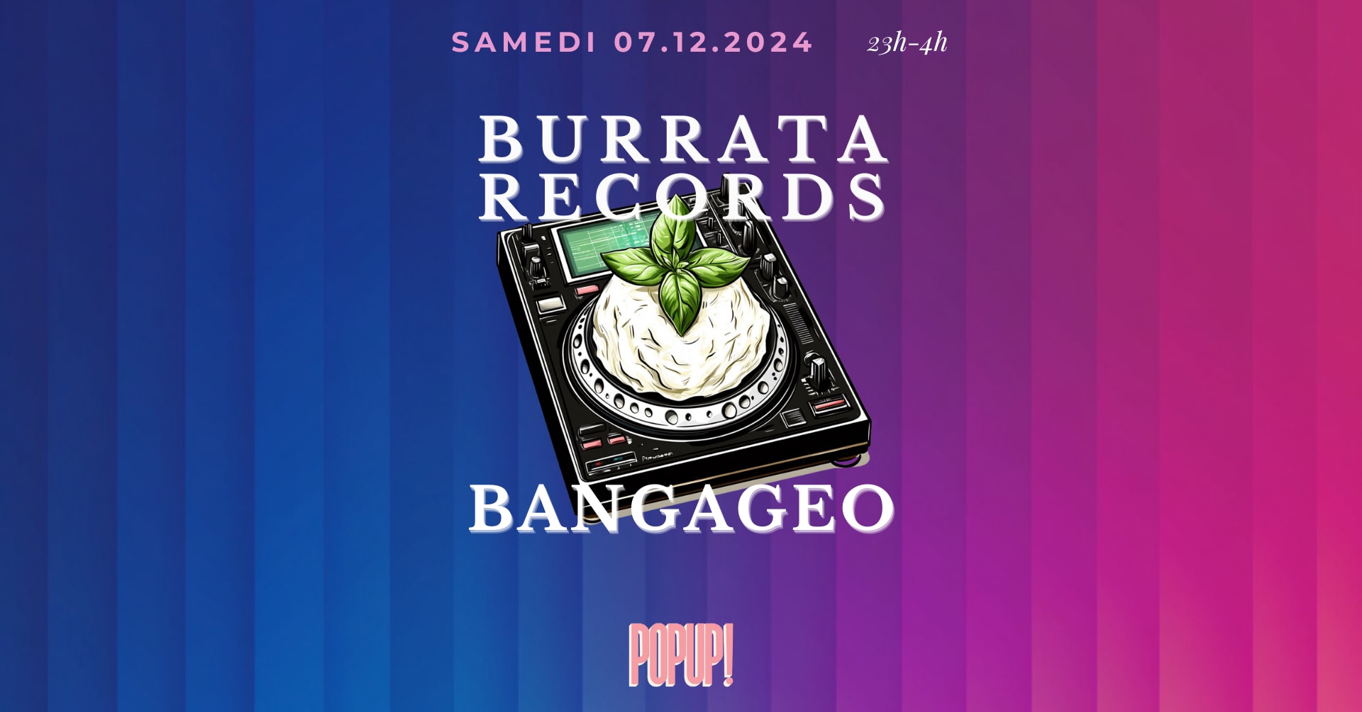 Burrata Records & Bangageo Cover