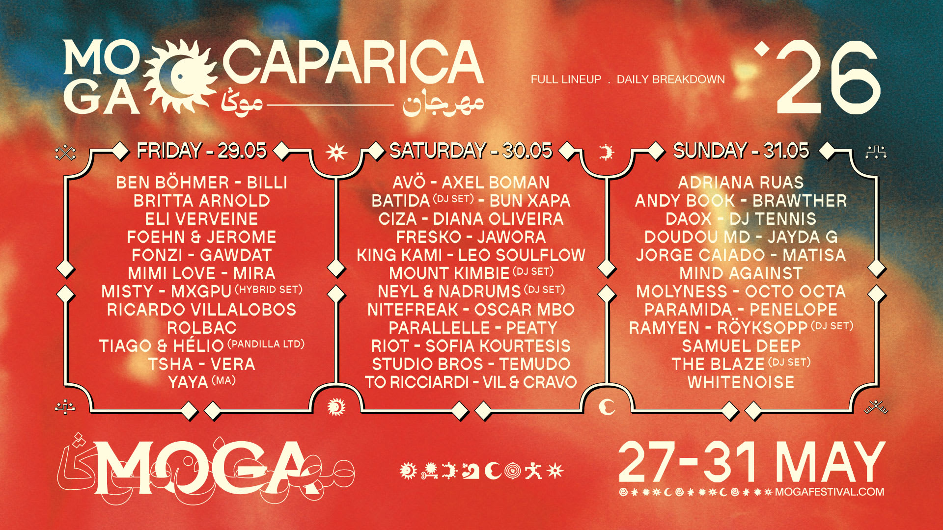 Moga Caparica 2026 Cover