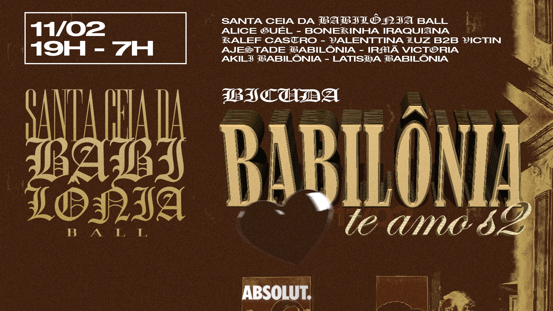Bicuda Especial: Santa Ceia Da Babilônia Te Amo S2 // 11.02 Cover