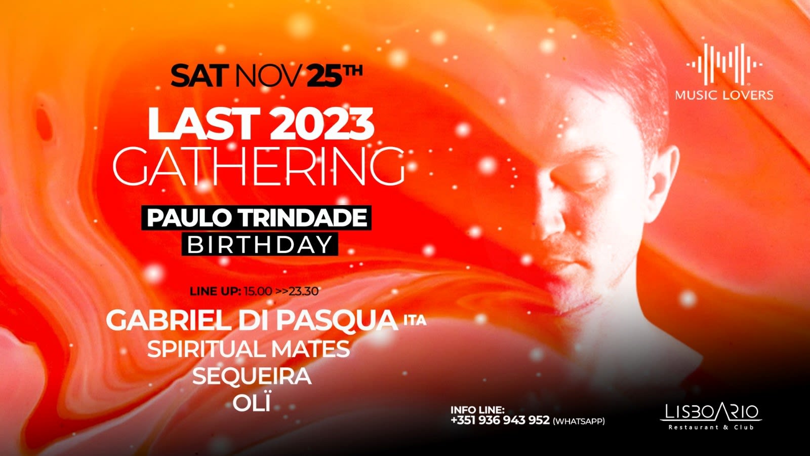 Last Gathering 2023/Paulo Trindade Bday W Gabriel DI Pasqua Cover