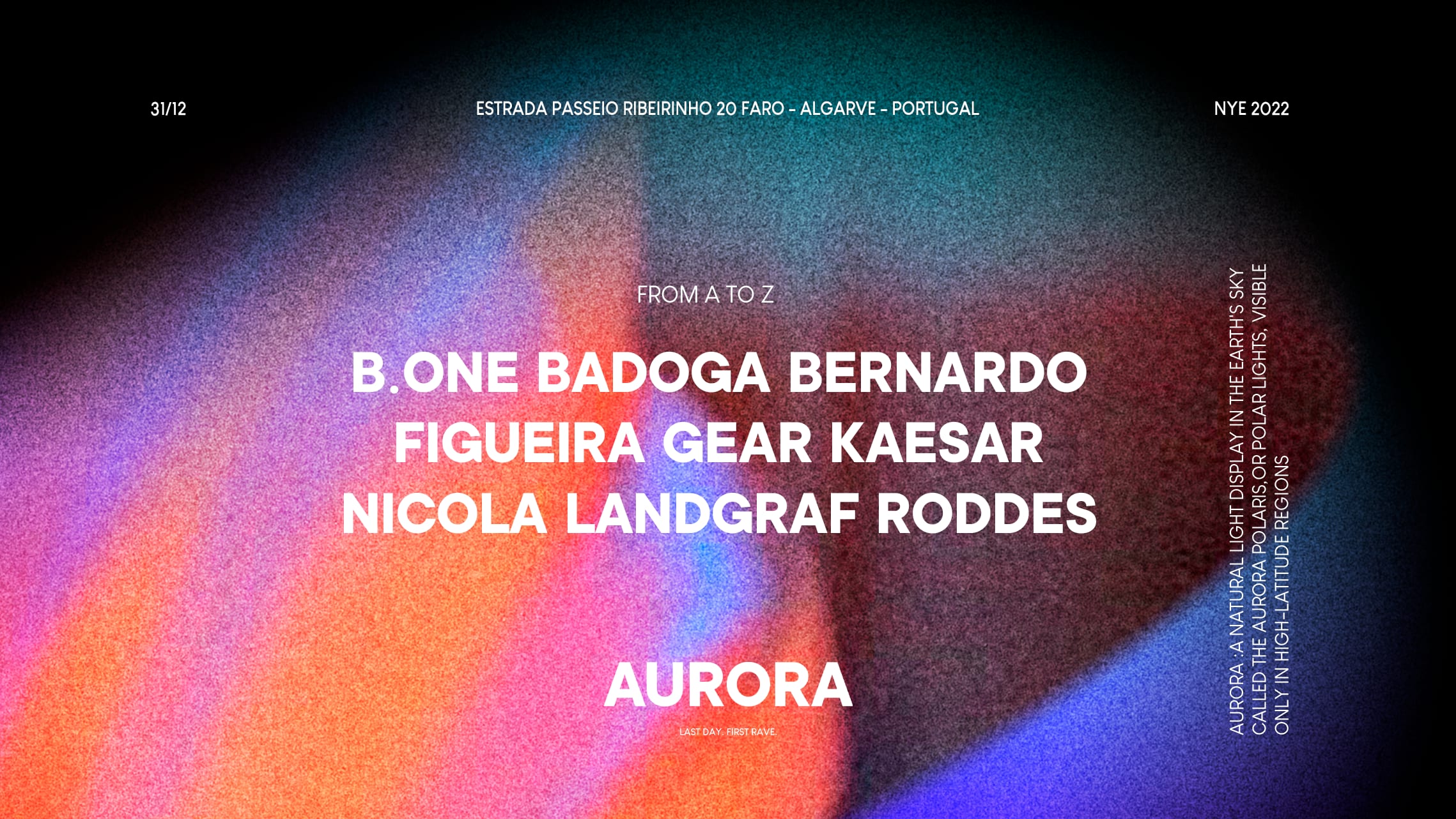 Aurora Nye In Faro 2022 Cover