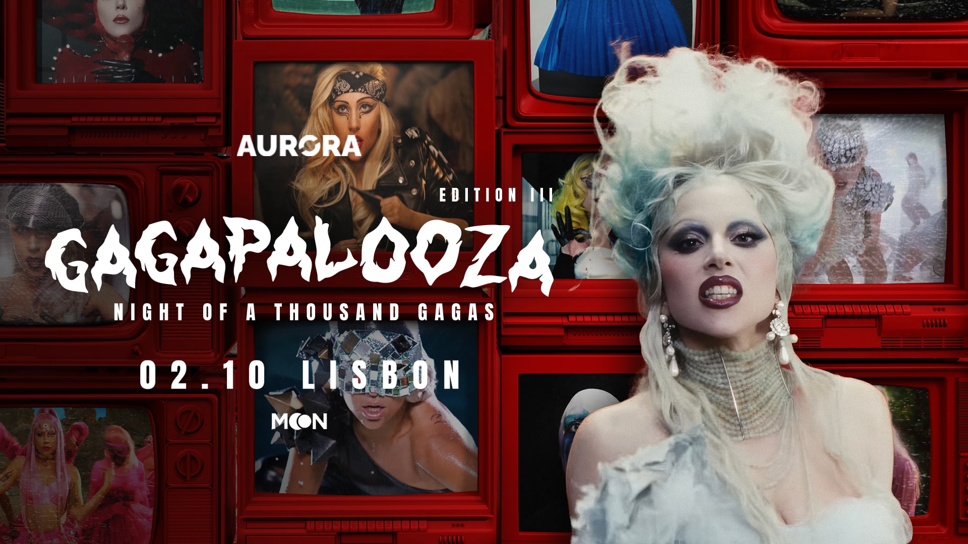 Gagapalooza Lisbon - 3rd Edition Cover