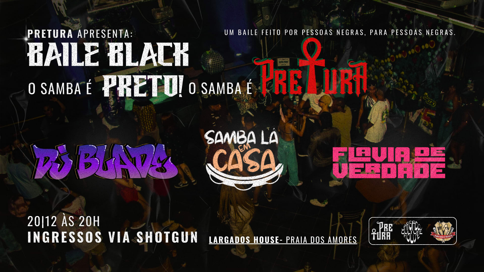 Baile Black Pretura - O Samba É Preto! O Samba É Pretura! Cover