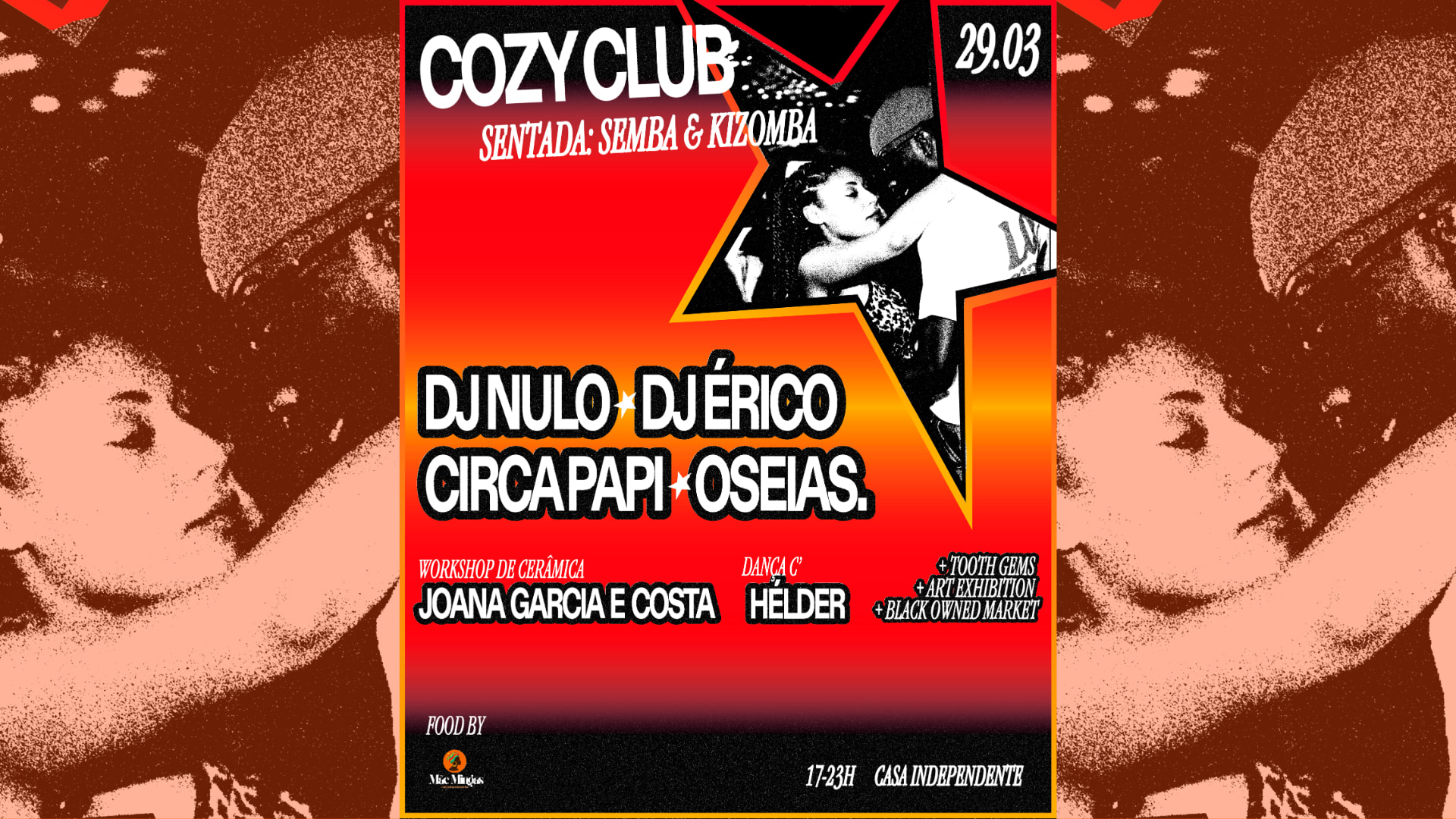 Cozy Club: Sentada: Semba & Kizomba Cover