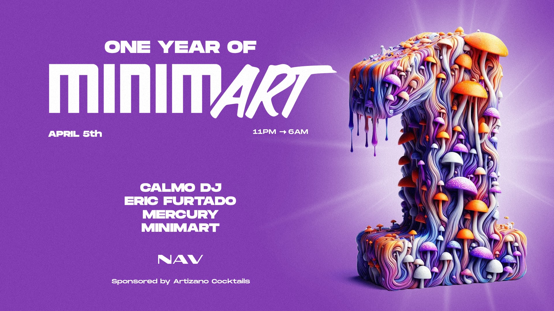 Minimart Music 1 Year Cover