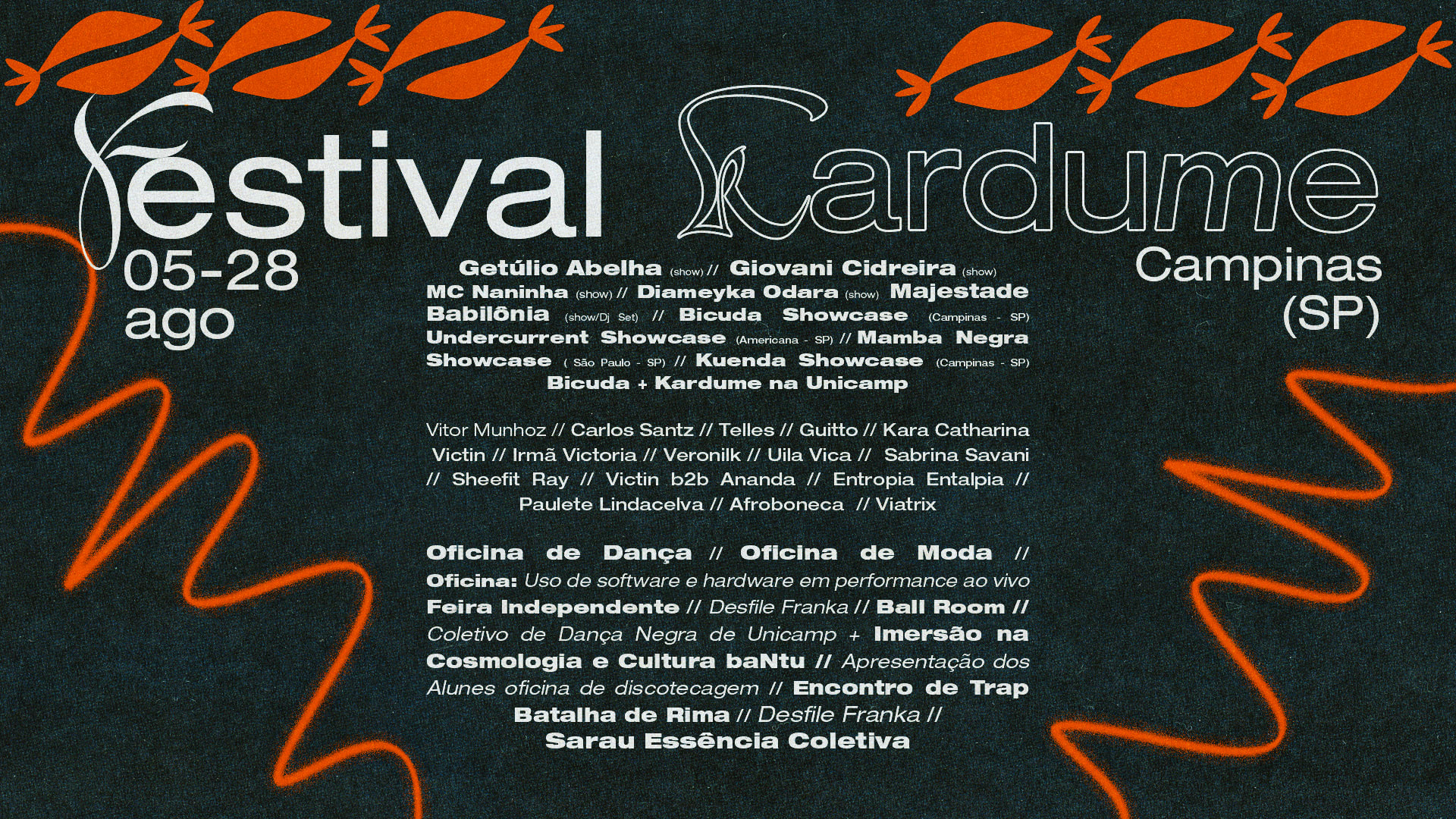 Festival Kardume - 05 Ao 28 Agosto Cover