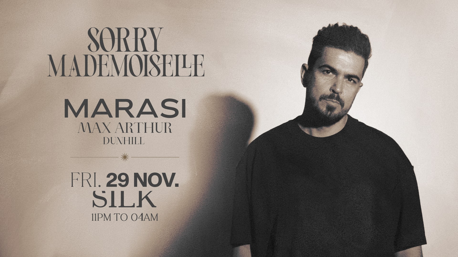 Rooftop Party With Marasi - Sorry Mademoiselle - 29/11 Cover